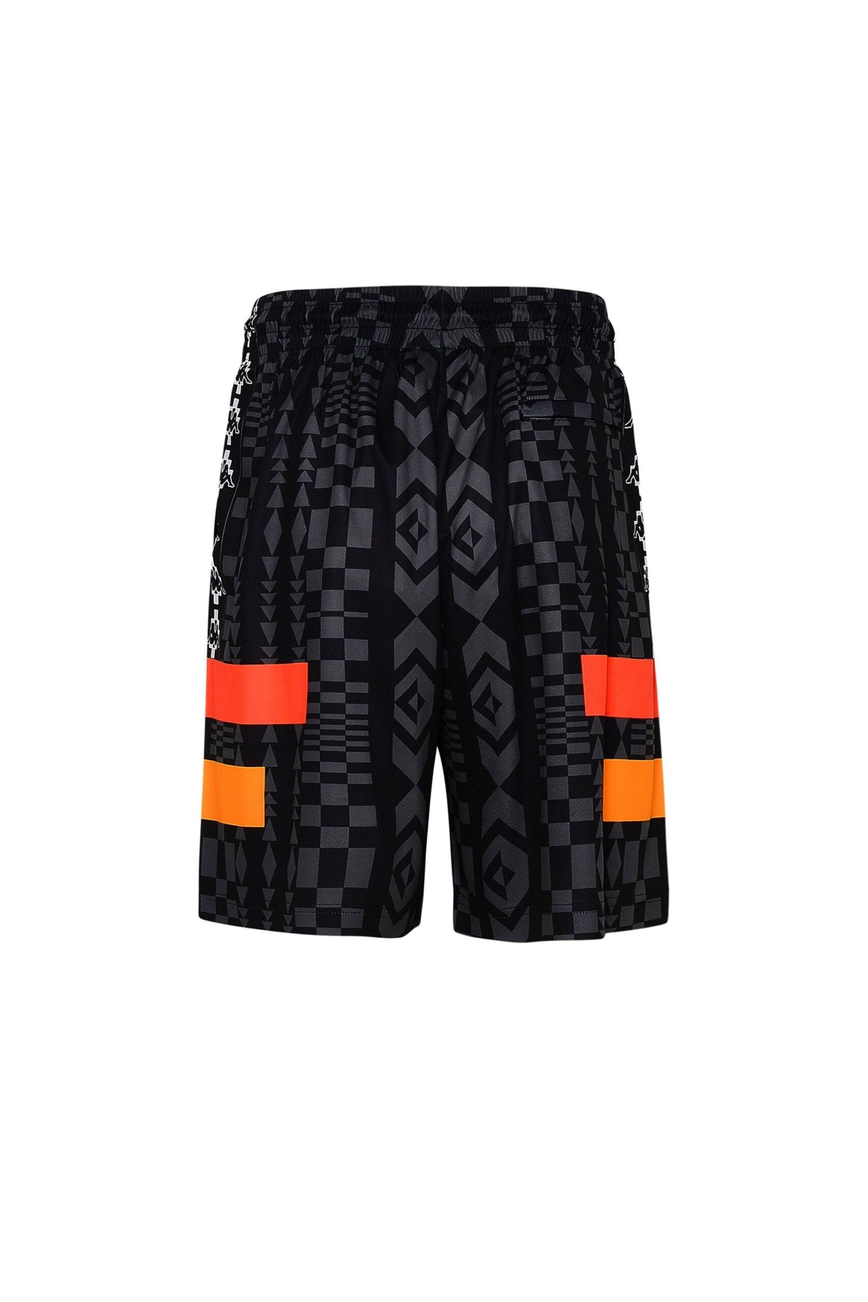 Marcelo Burlon x Kappa Shorts con Logo vista retro