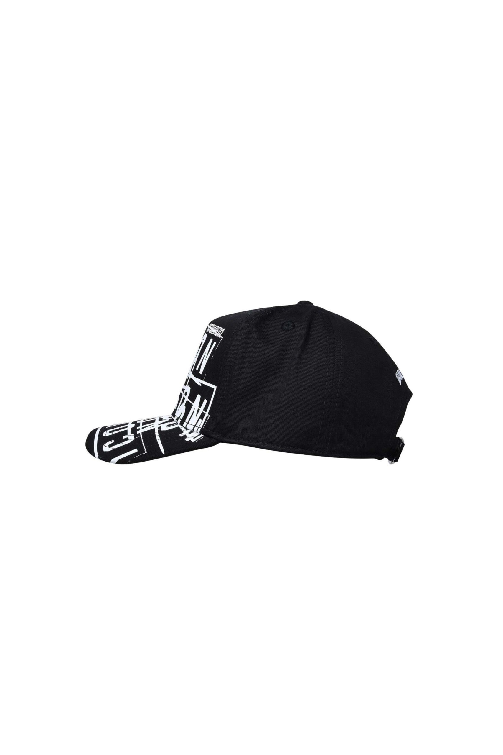 Dsquared2 Cappello Multilogo ICON vista laterale