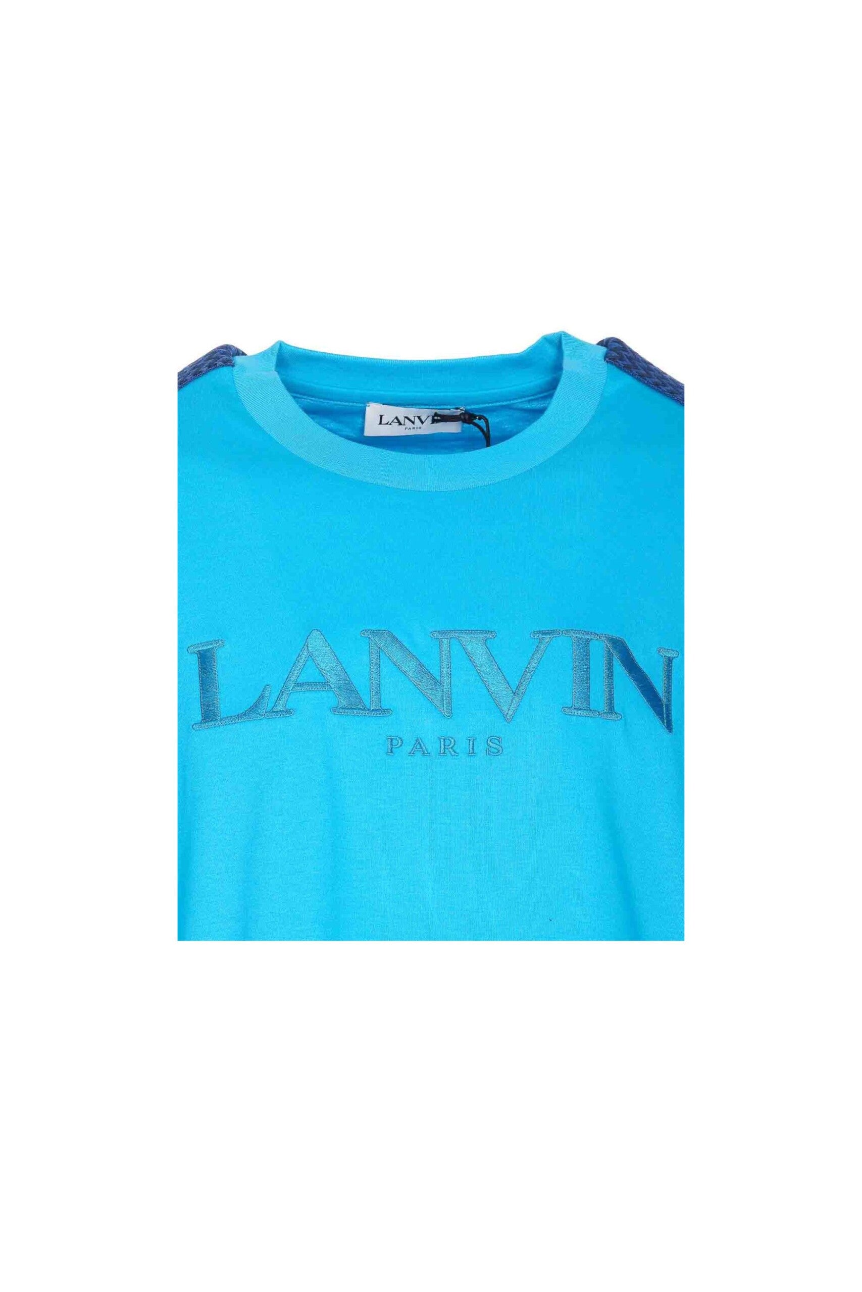 Lanvin T shirt Curb con Logo zoom