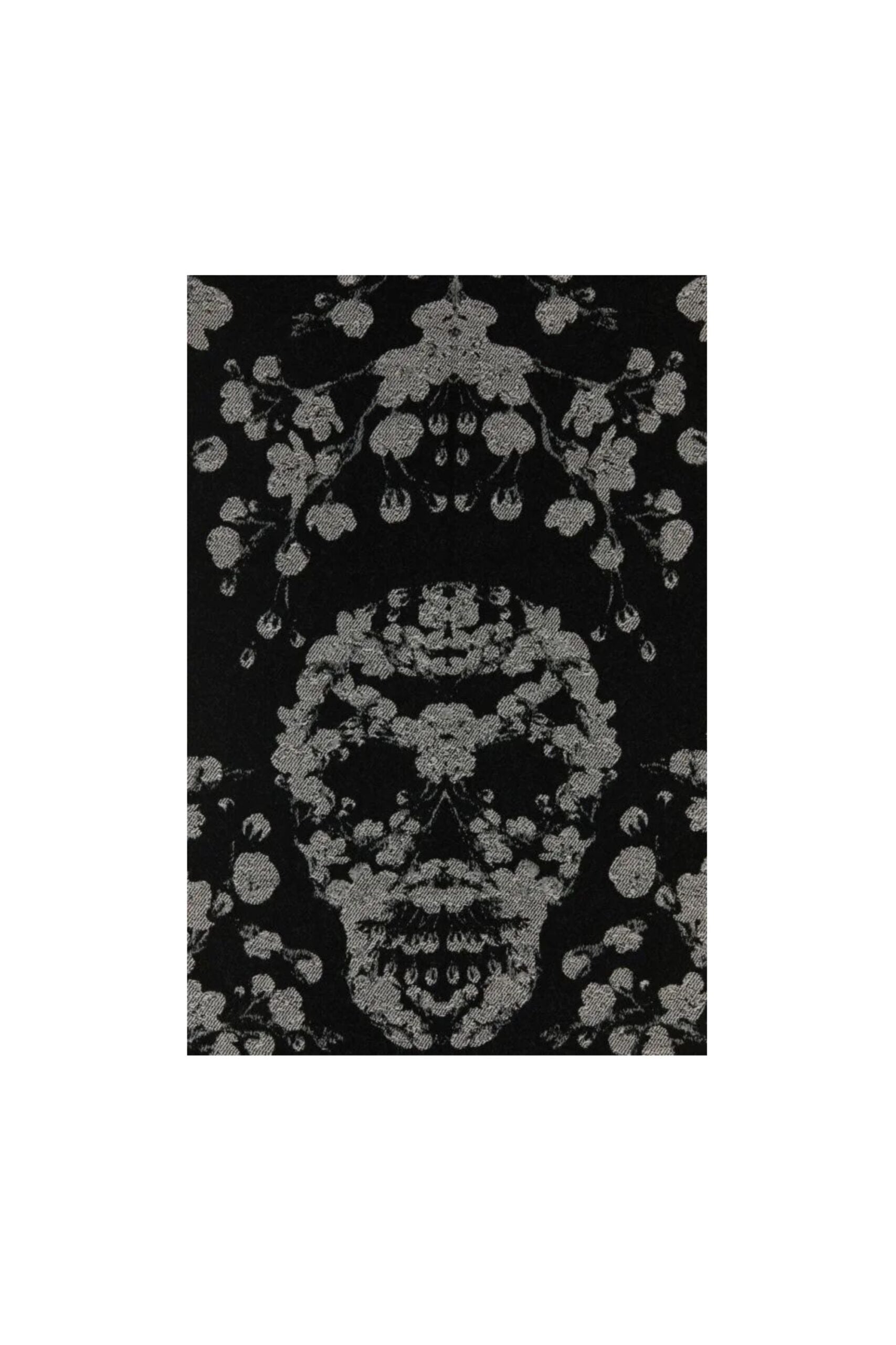 Alexander Mcqueen Sciarpa in Lana Ricamata-3