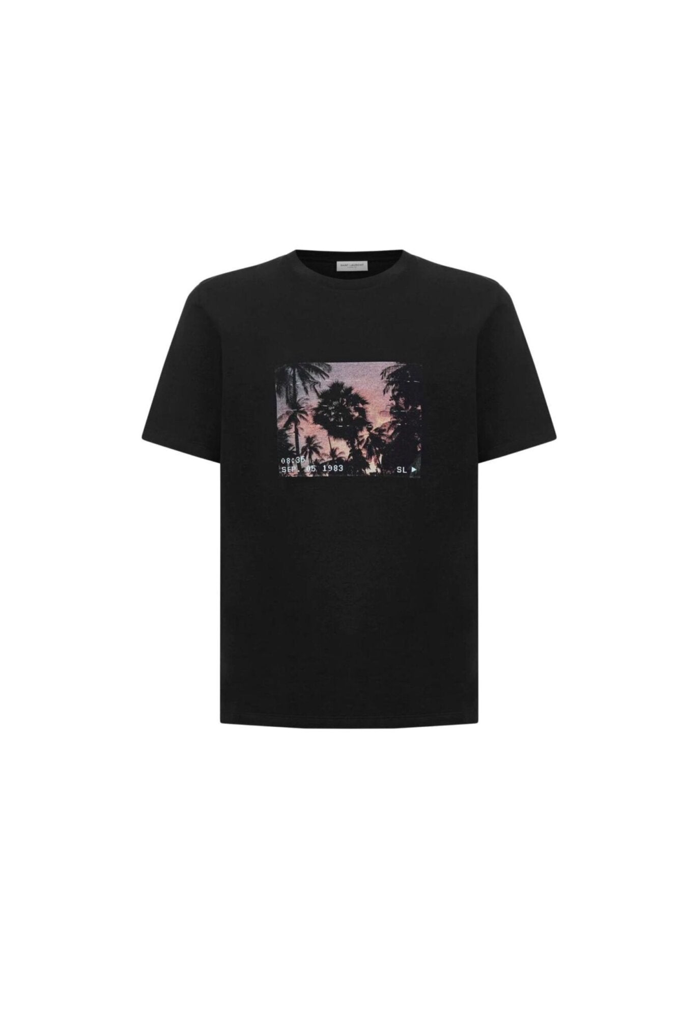 Saint Laurent T-Shirt mit Fotodruck-1