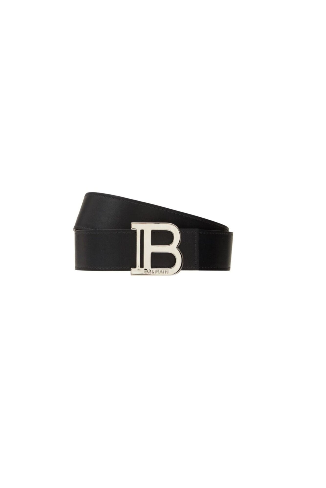 Balmain Cintura In Pelle Con Fibbia-1