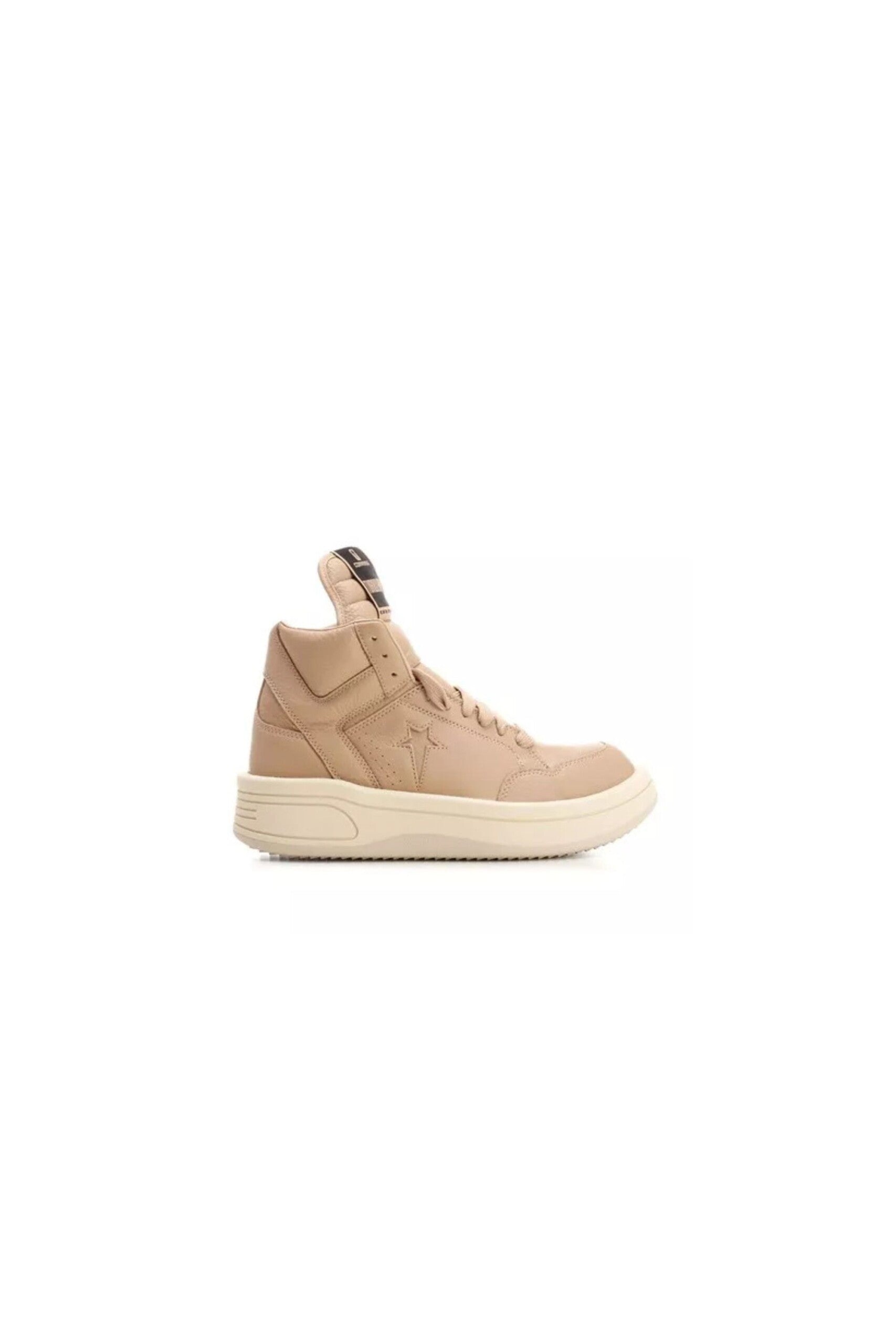 Rick Owens DRKSHDW Sneakers Turbowpn x Converse vista laterale