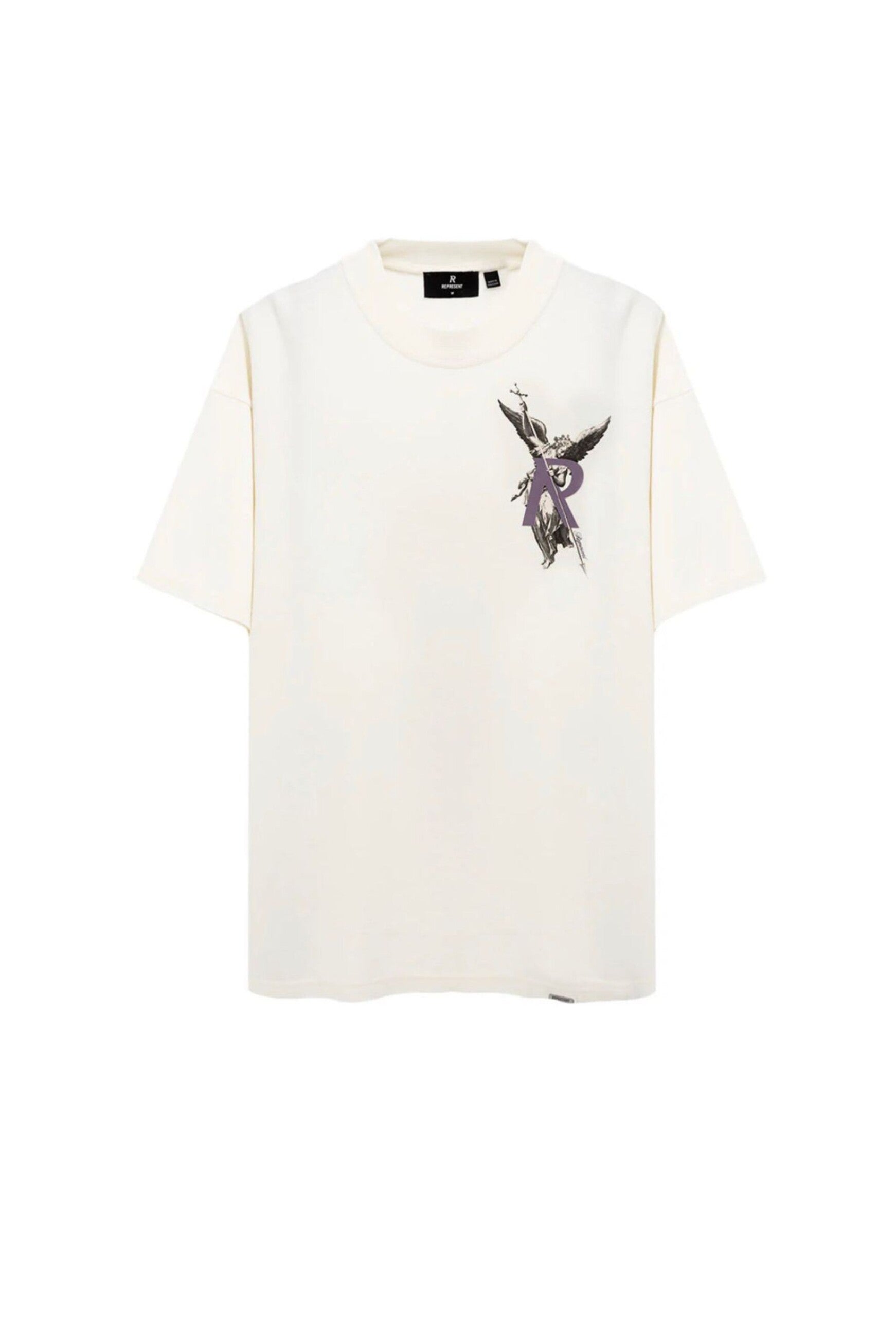 Represent T-shirt Archangel bianca vista frontale