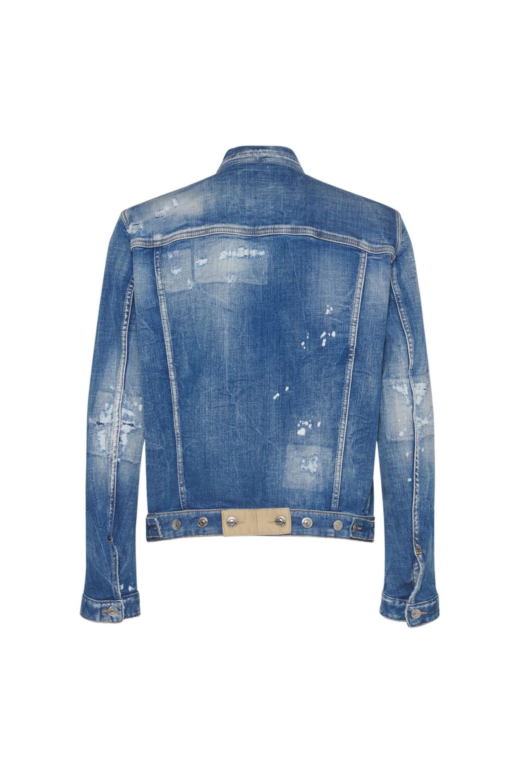 Dsquared2 Giacca Dan In Denim-3