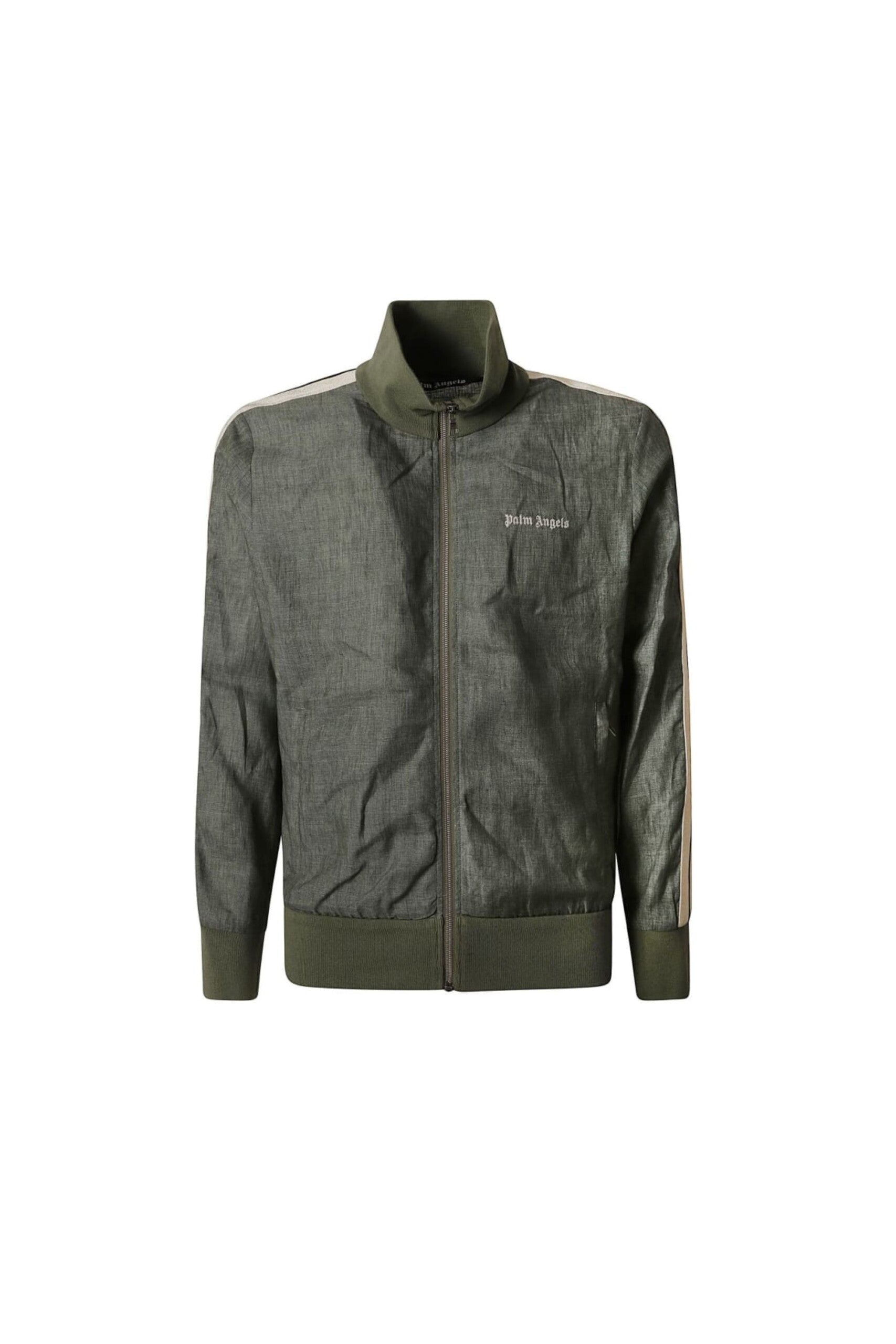 Palm Angels Giacca con Logo verde vista retro