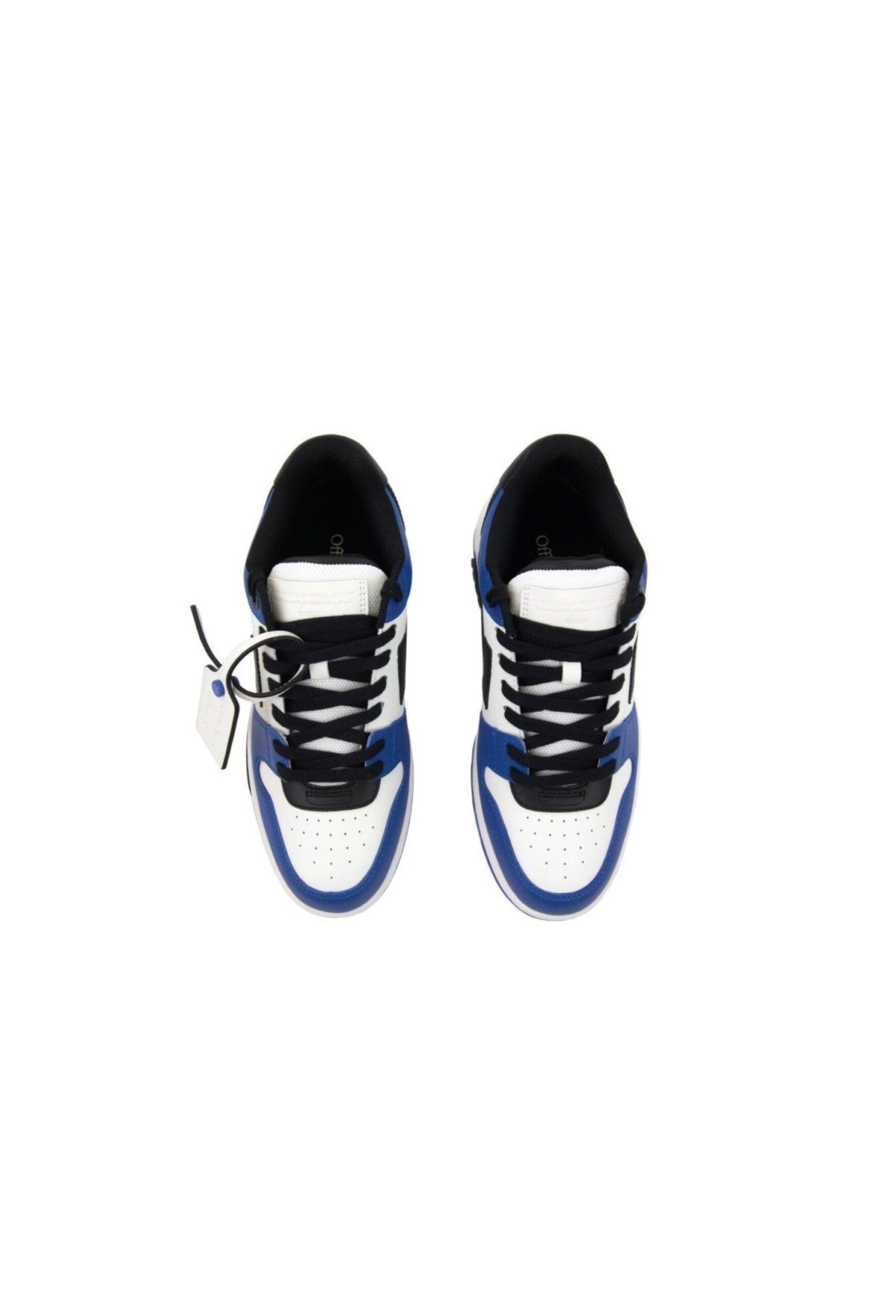 Off White Sneakers Out Of Office in Pelle vista alto