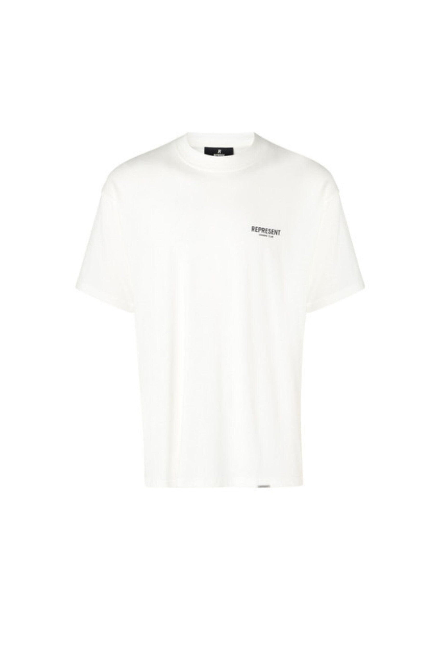 Represent T shirt Logo Owners Club bianca vista frontale