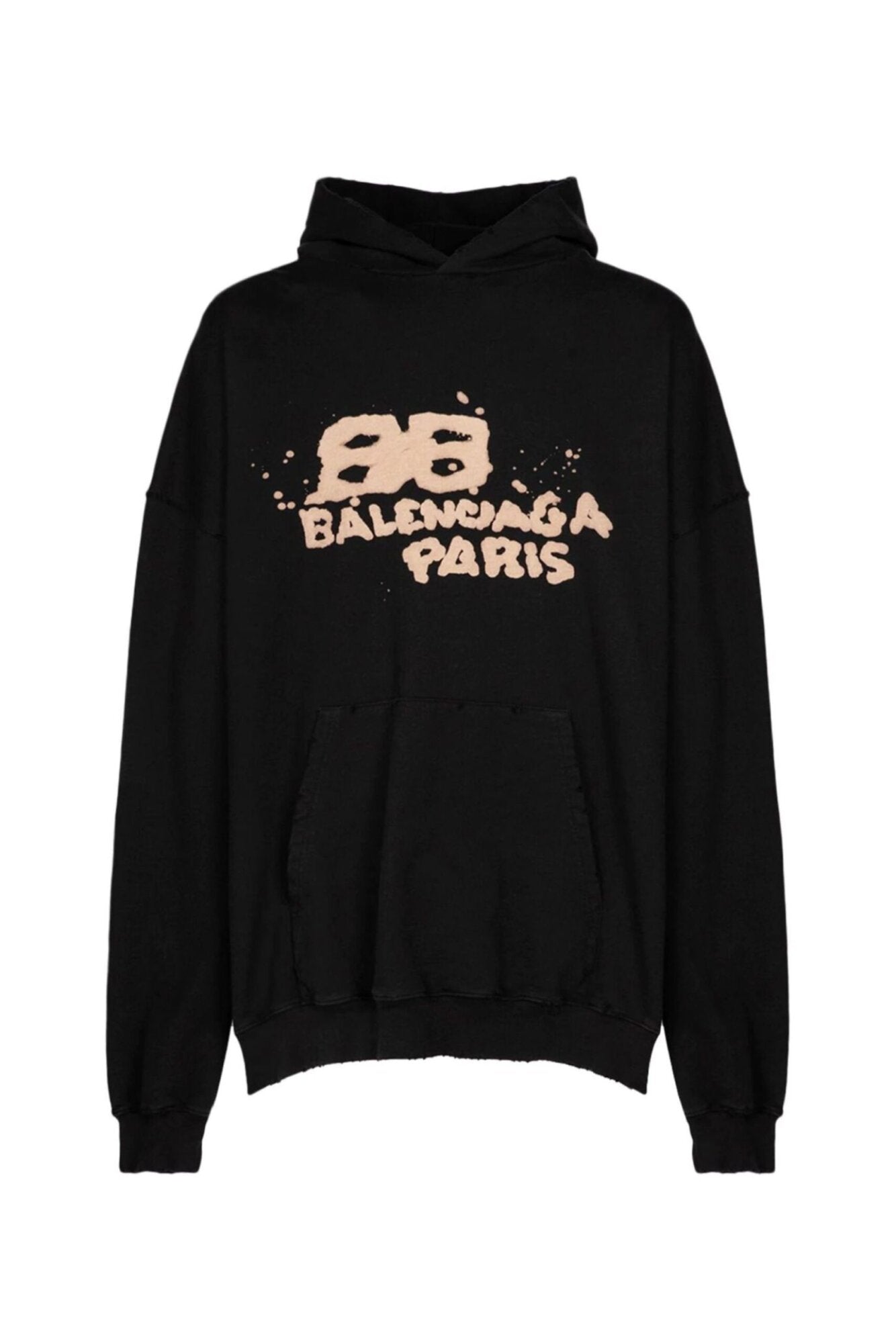 Balenciaga Kapuzenpullover "Hand Draw" BB Icon
