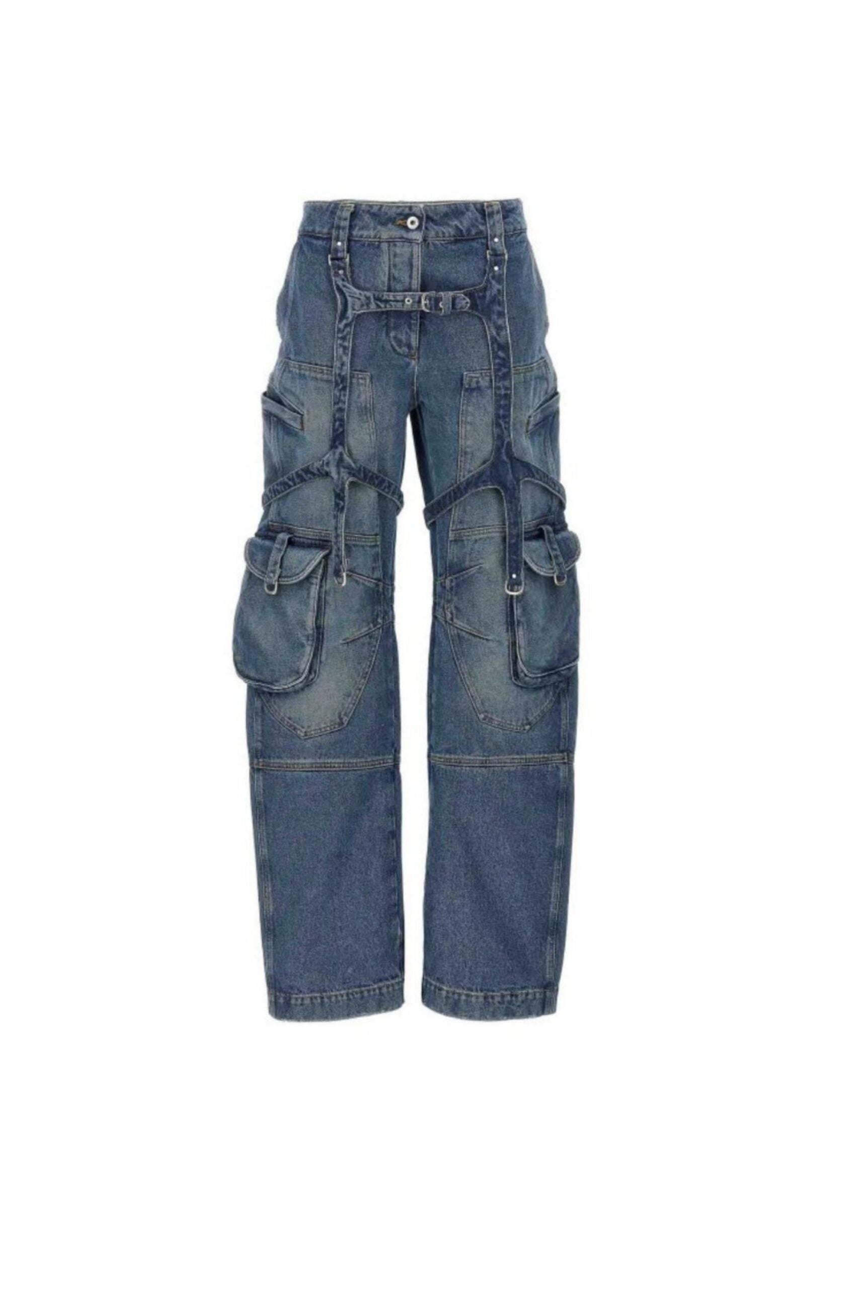 Off White Jeans Cargo Oversize