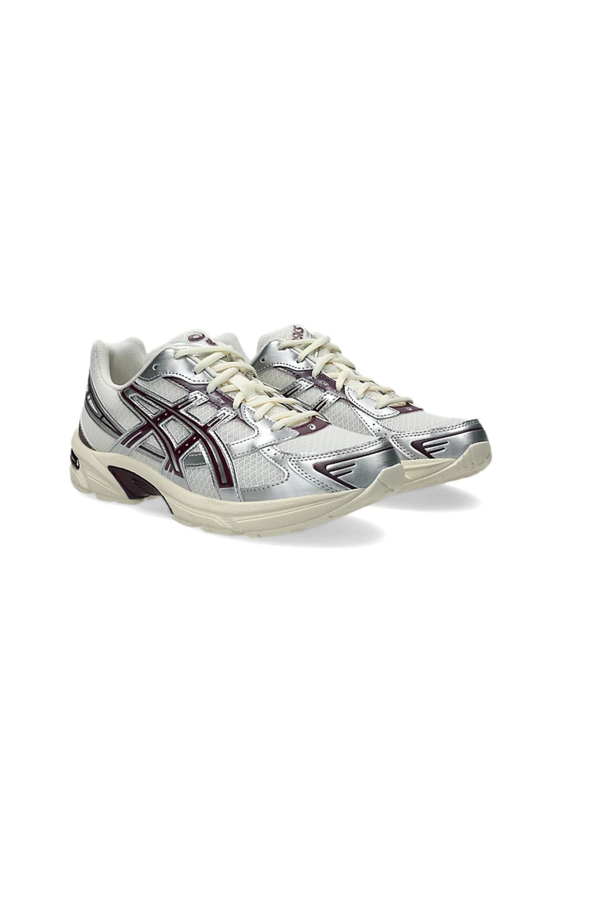 Asics Gel-1130 Sneaker Crema Argento Viola-2