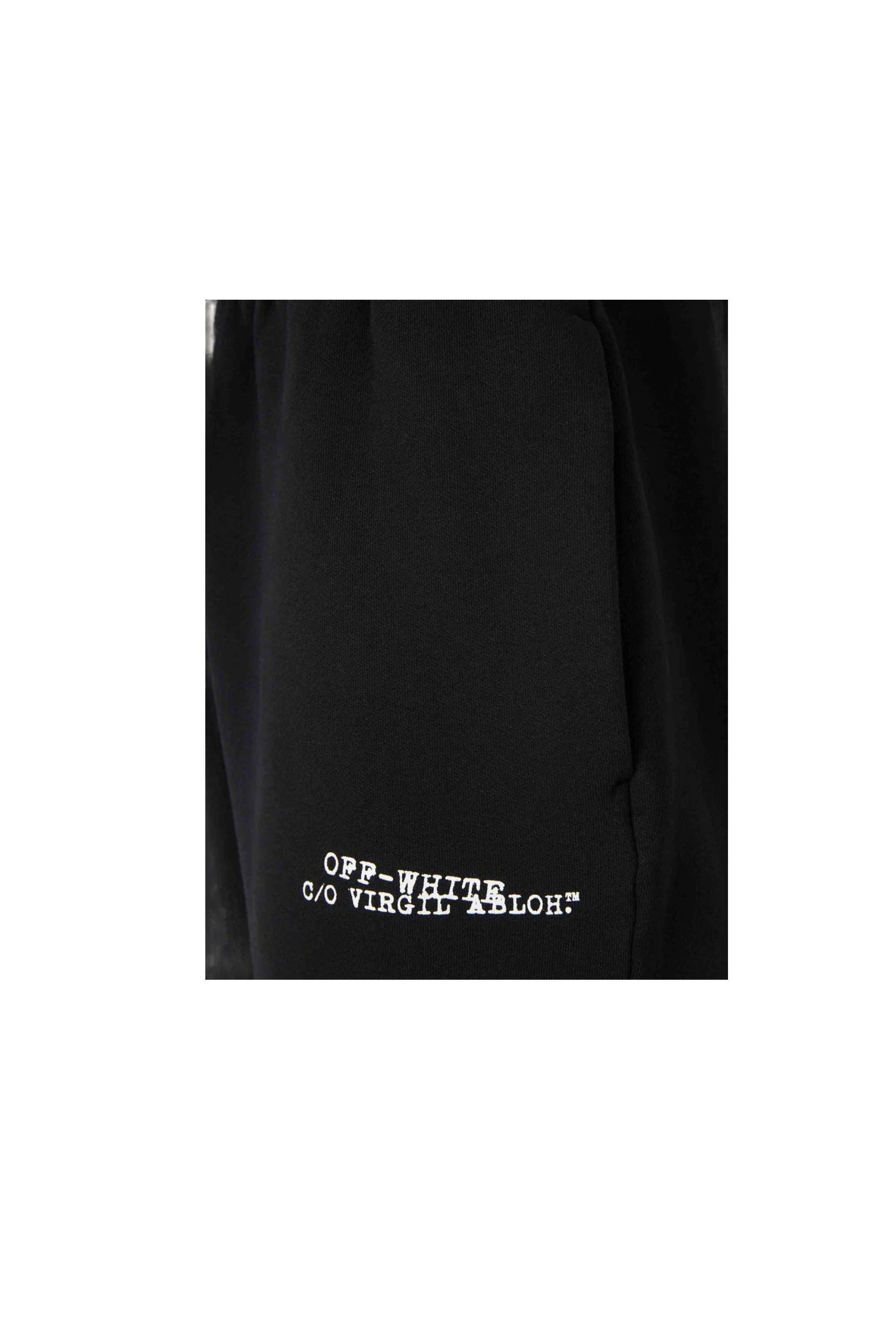 Off White Shorts Type Machine con Logo-3
