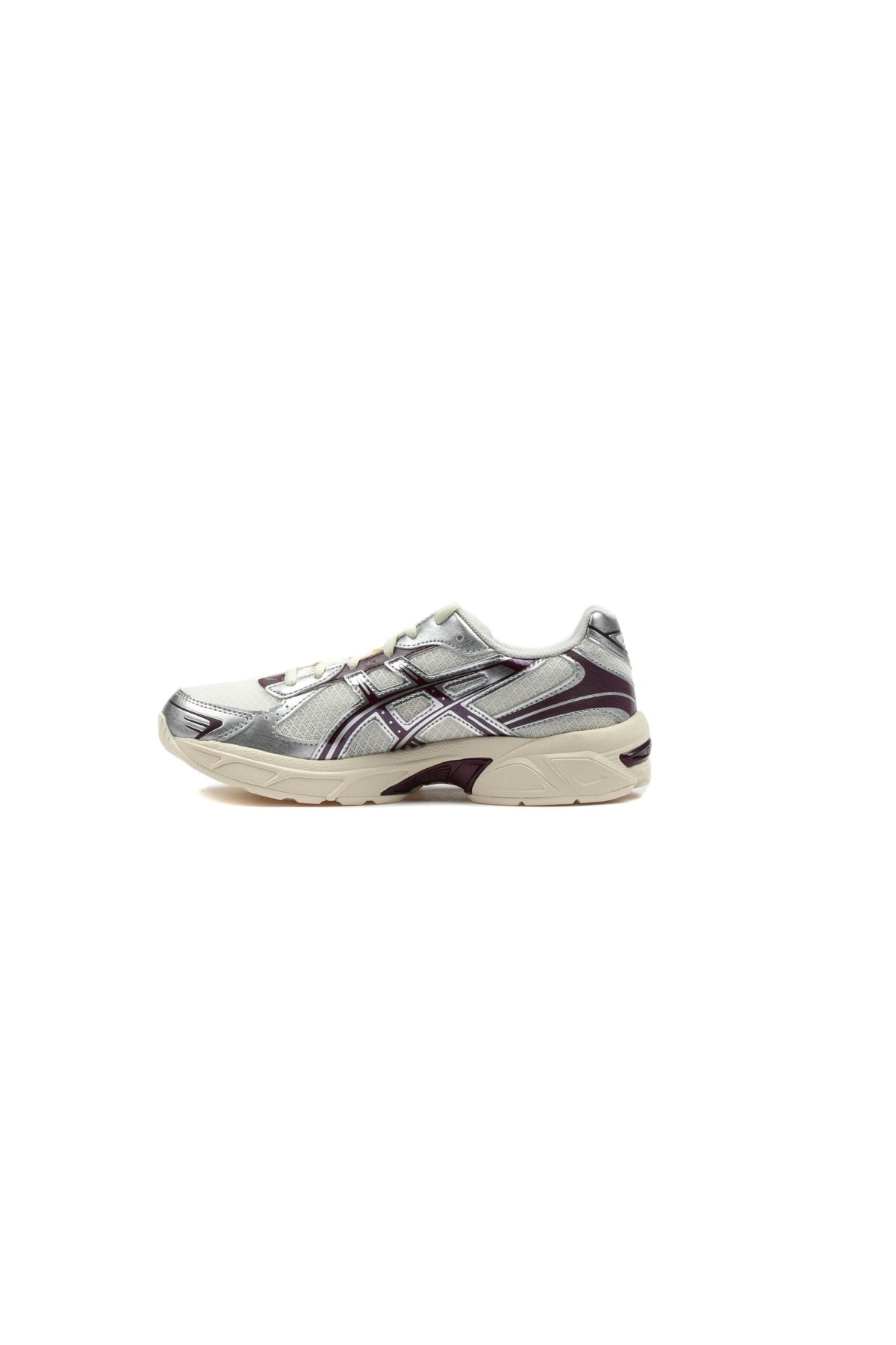 Asics Gel-1130 Sneaker Crema Argento Viola-3