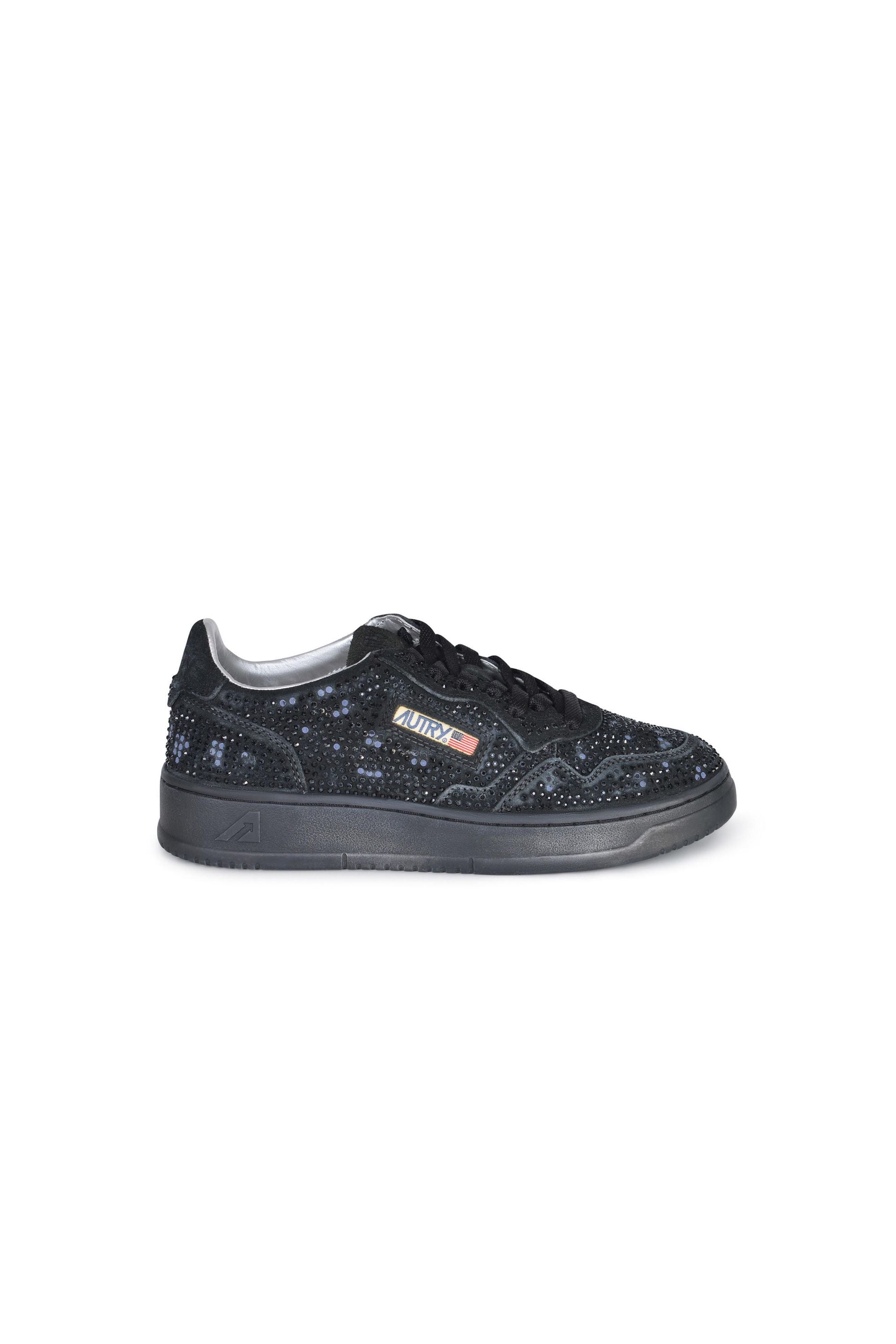 Autry Sneakers Low Medalist con Strass