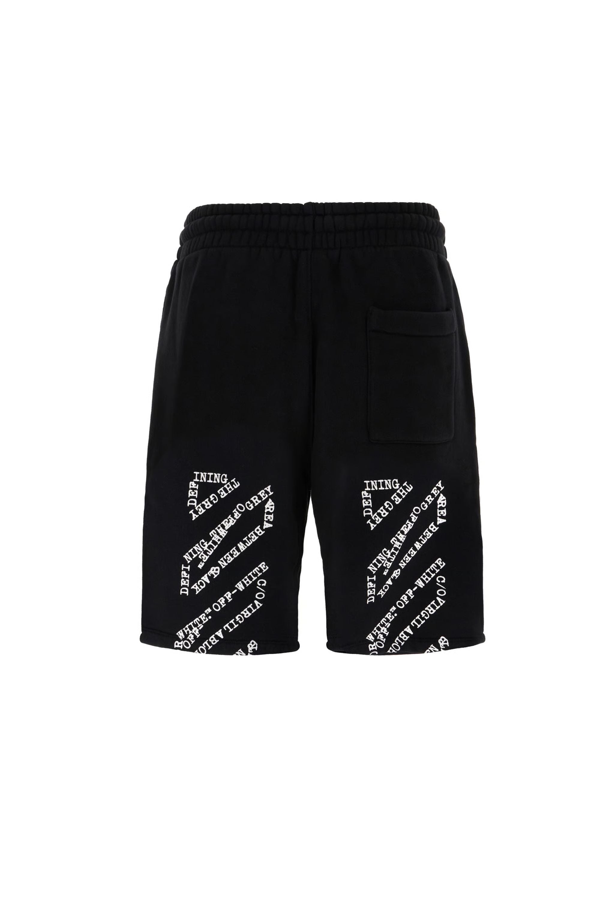 Off White Shorts Type Machine con Logo-2