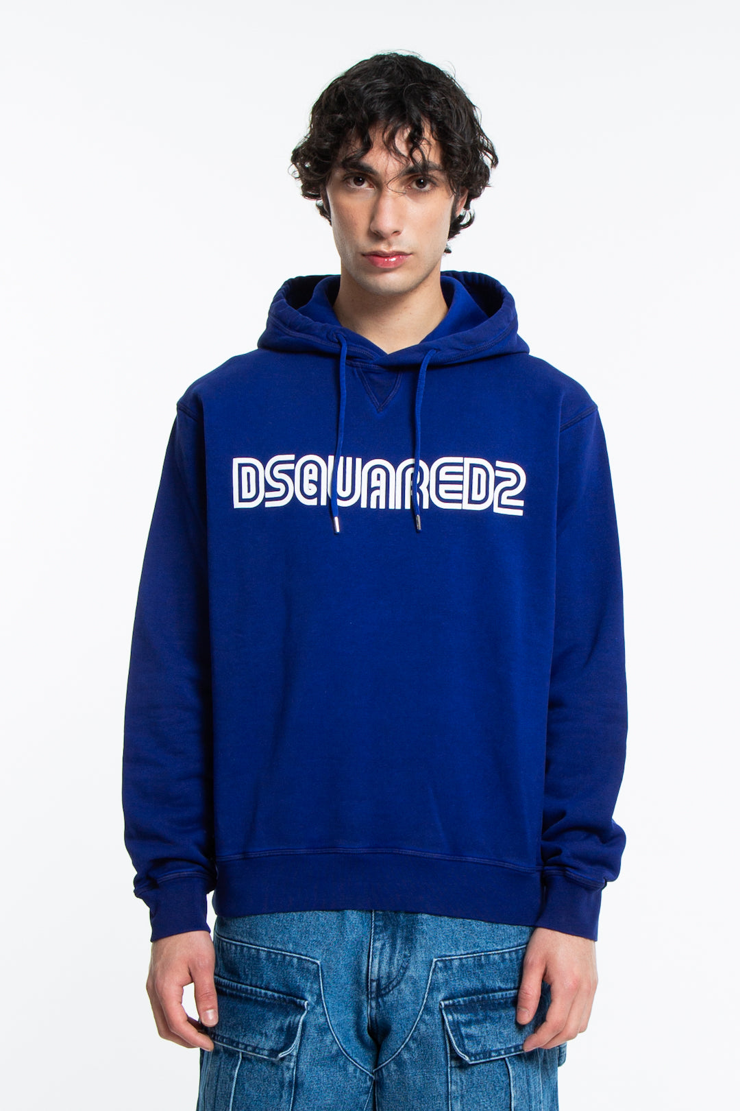 Dsquared2 Felpa Con Logo In Jersey-2