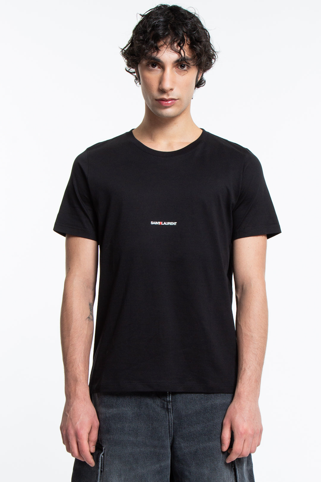 Saint Laurent T Shirt Mini Logo-2