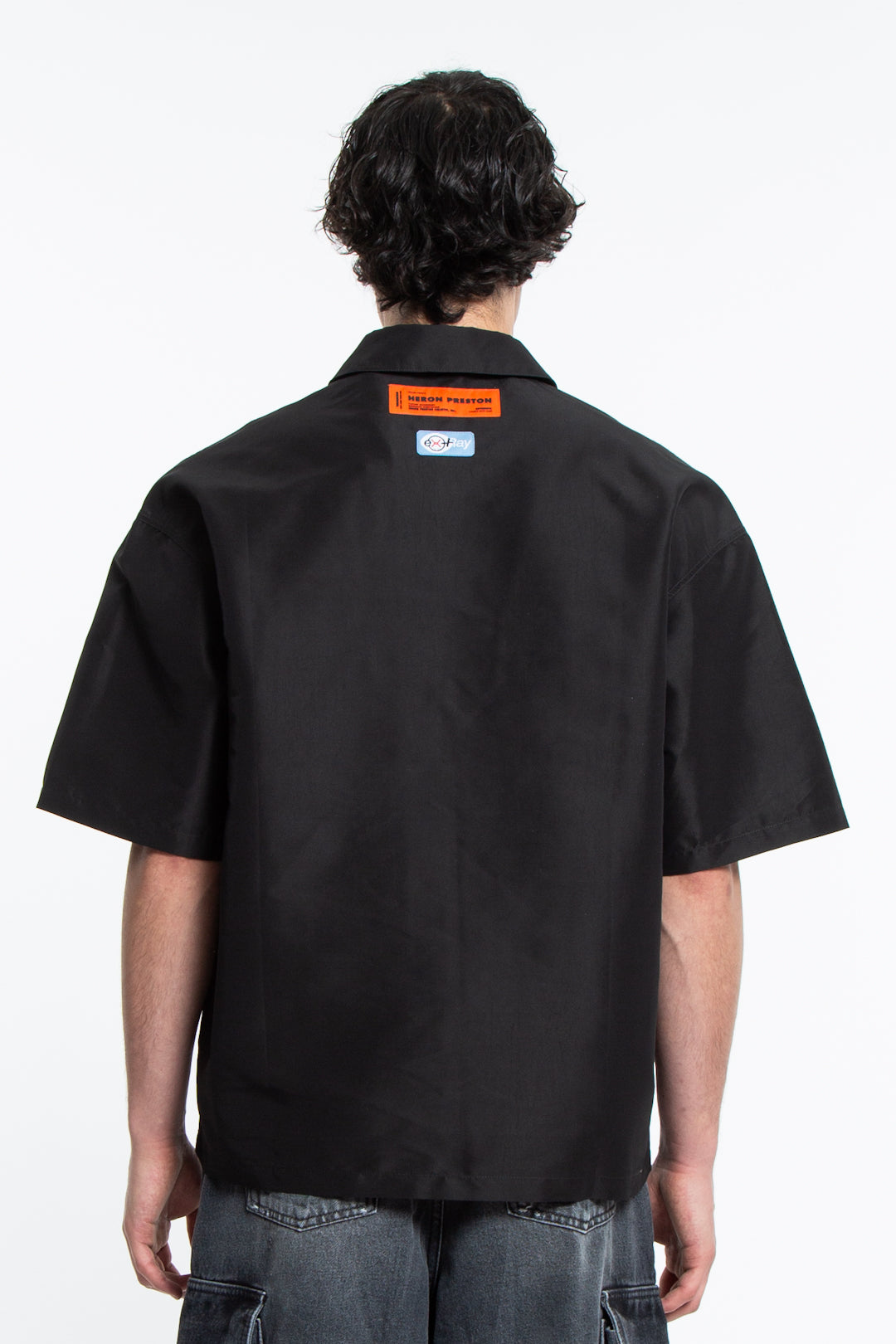 Heron Preston Shirt Ex Ray Nylon Zip SS-3