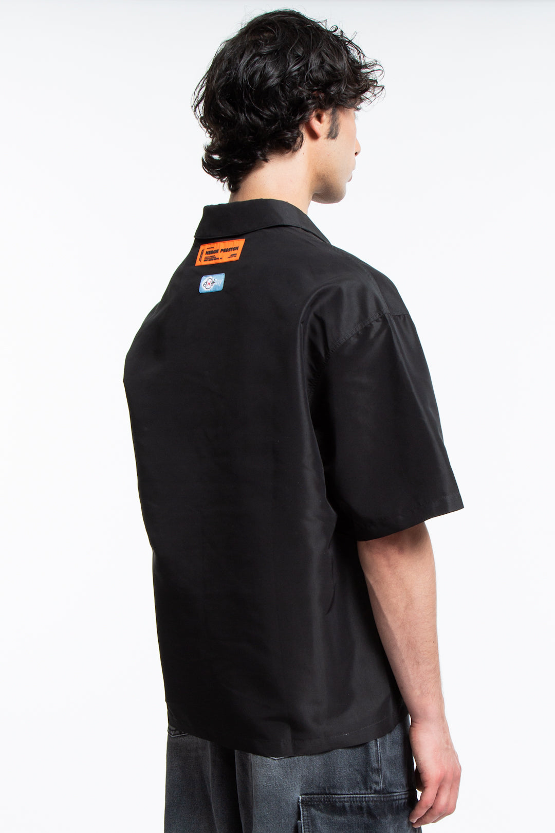 Heron Preston Shirt Ex Ray Nylon Zip SS-4
