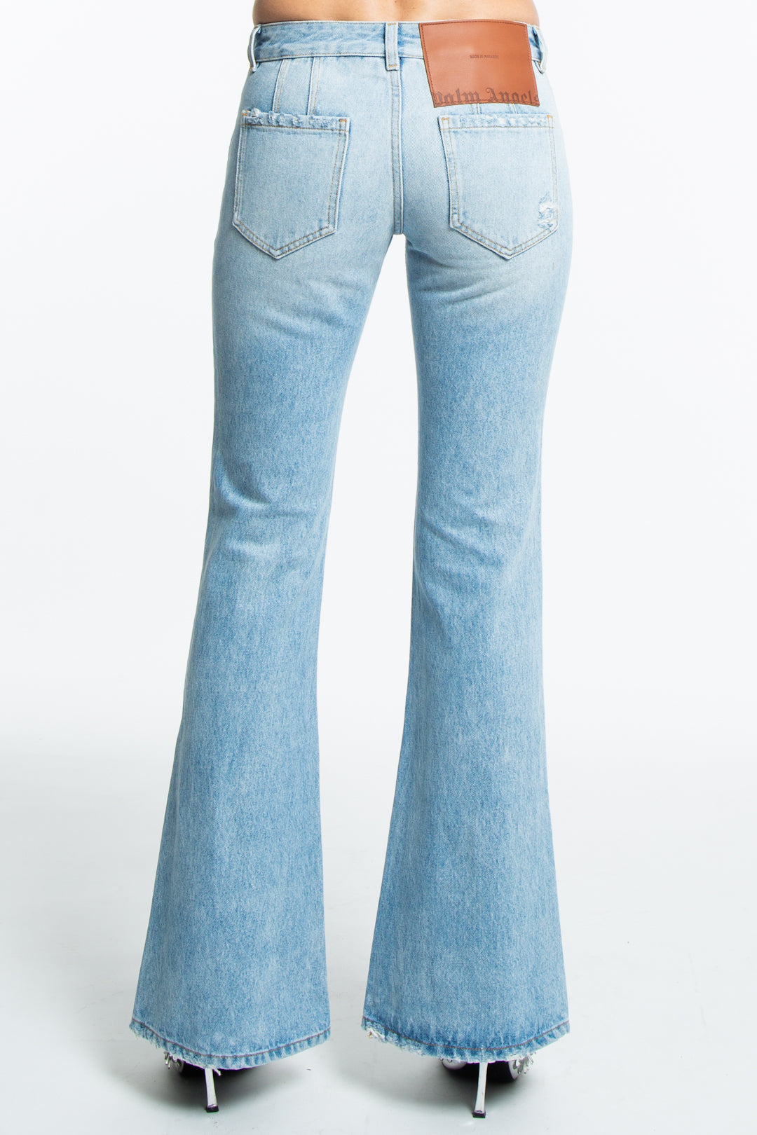 Palm Angels Schlagjeans aus Denim-3