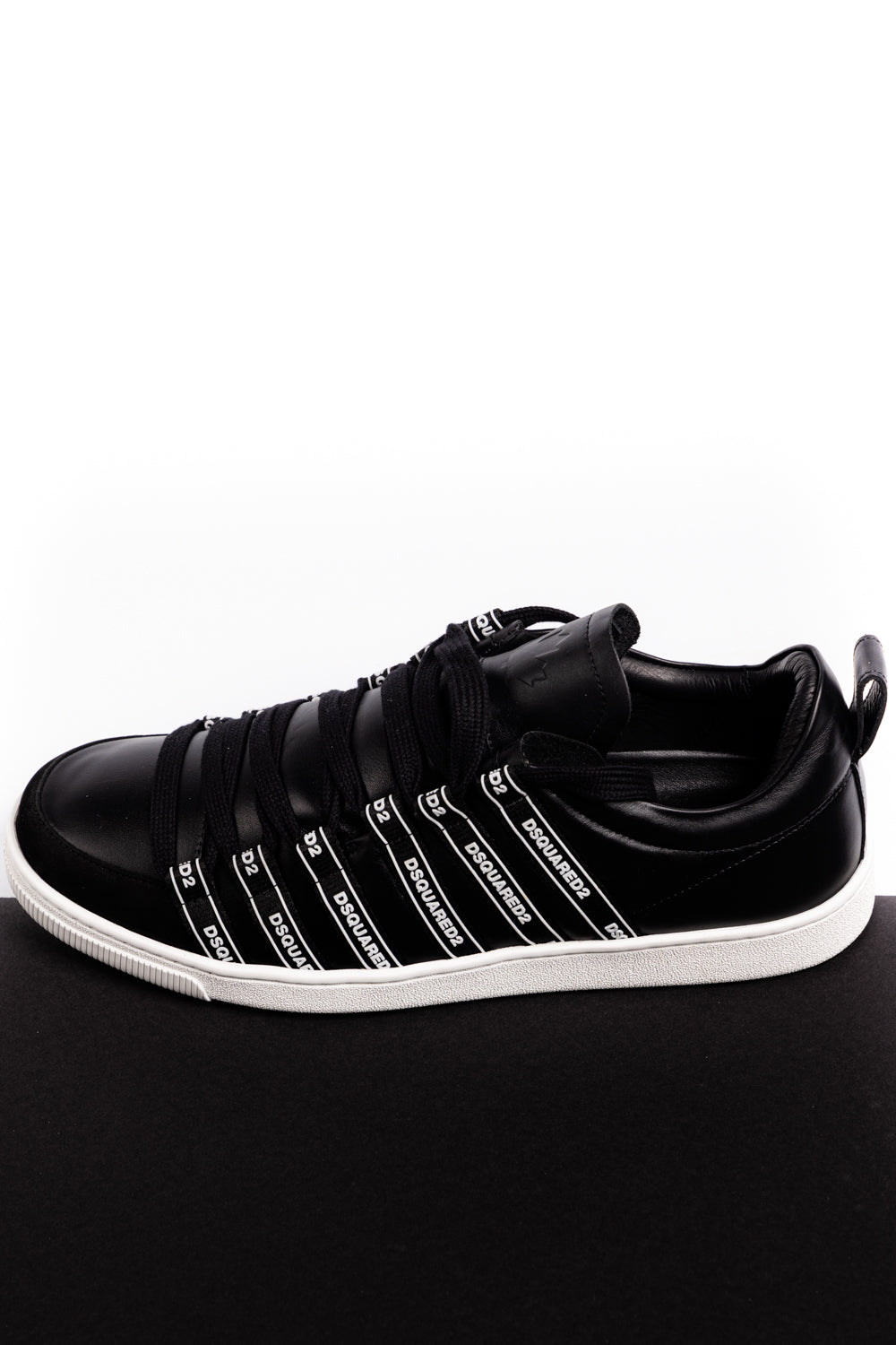 Dsquared2 Logo Stripe Sneakers - Brands Off - Buy Online Luxury Clothing - Fashion Online Shop - Outlet Price