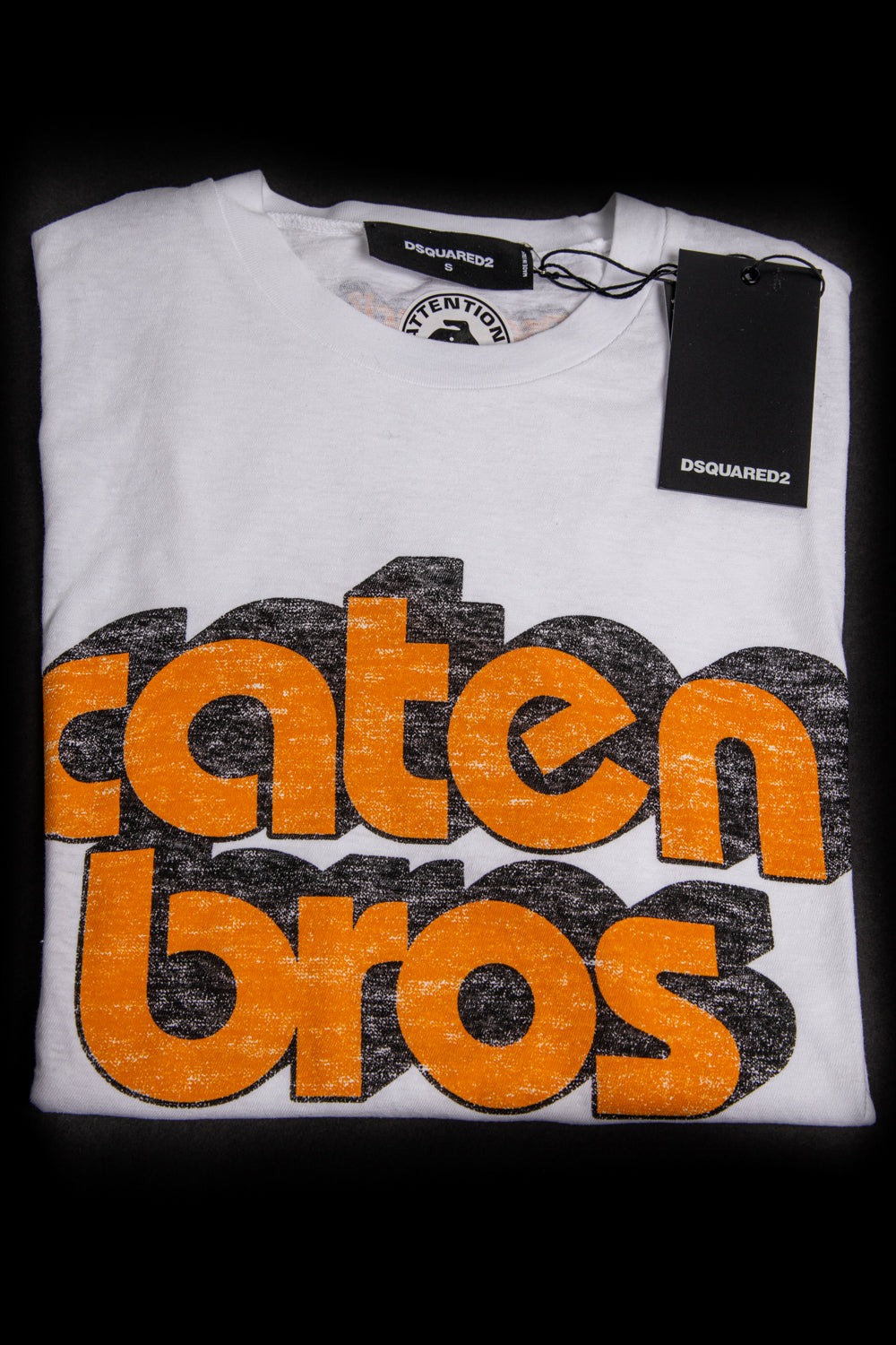 Dsquared2 T Shirt Caten Bros piegata
