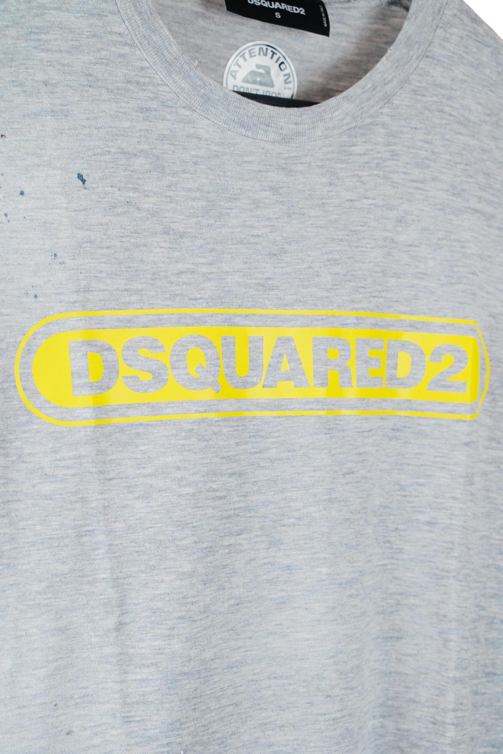 Dsquared2 T Shirt Con Logo In Jersey vista logo