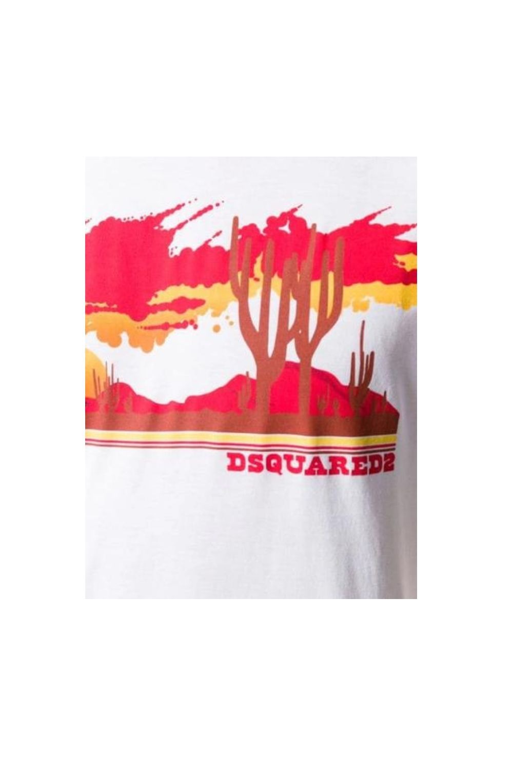Dsquared2 T Shirt Con Logo Wild West zoom logo