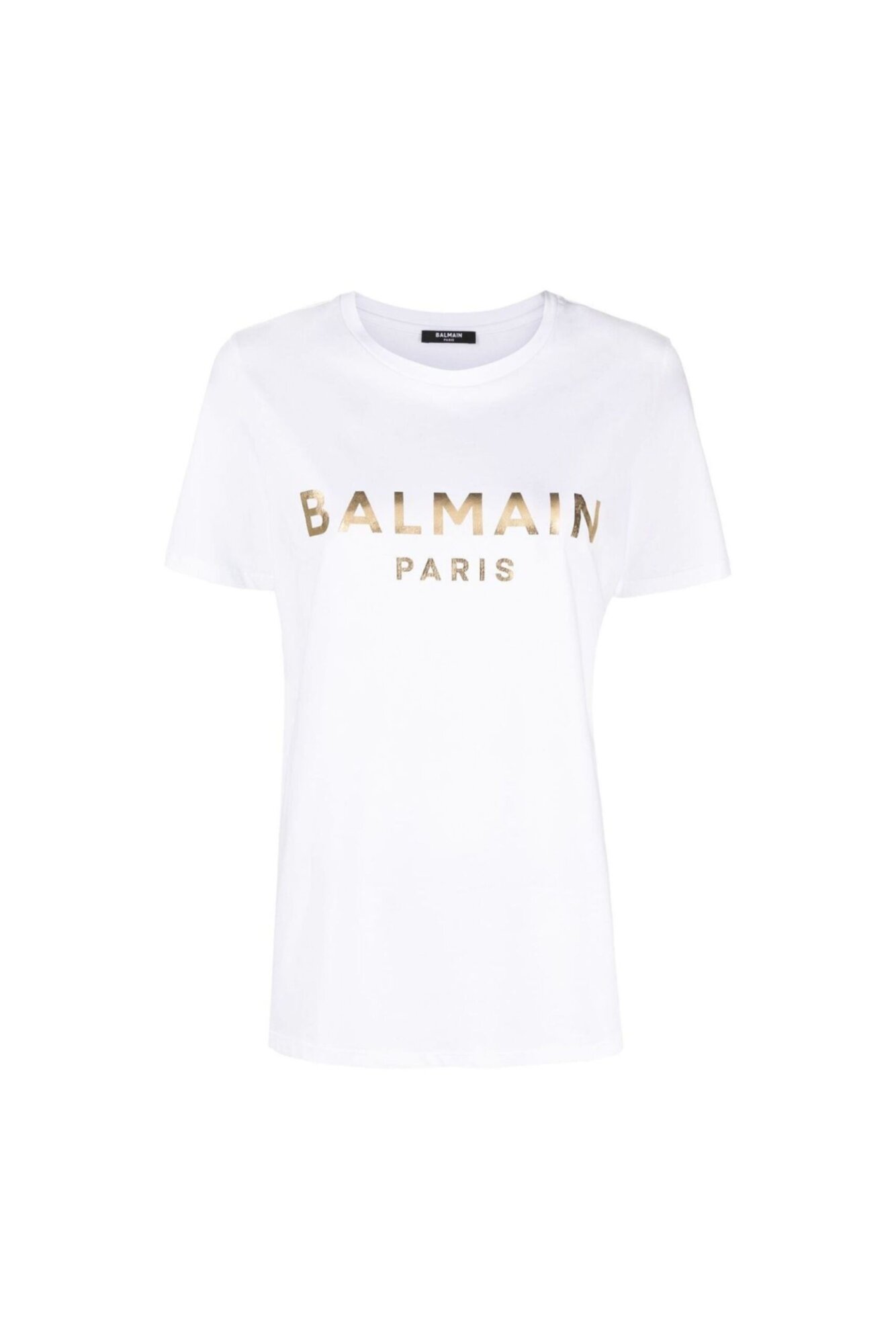 Balmain Paris T Shirt Con Logo vista frontale