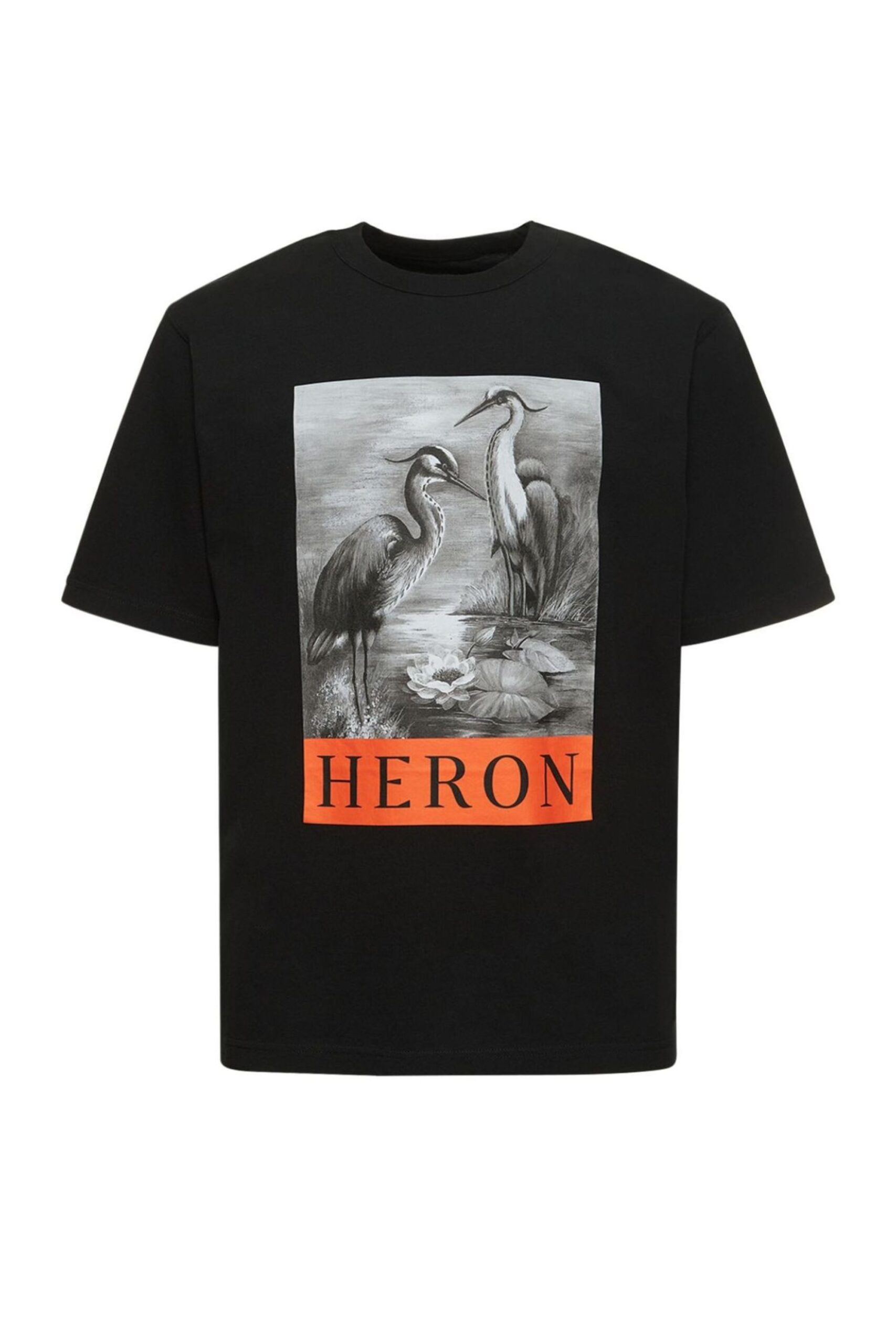 Heron Preston T Shirt Con Stampa Grafica vista frontale