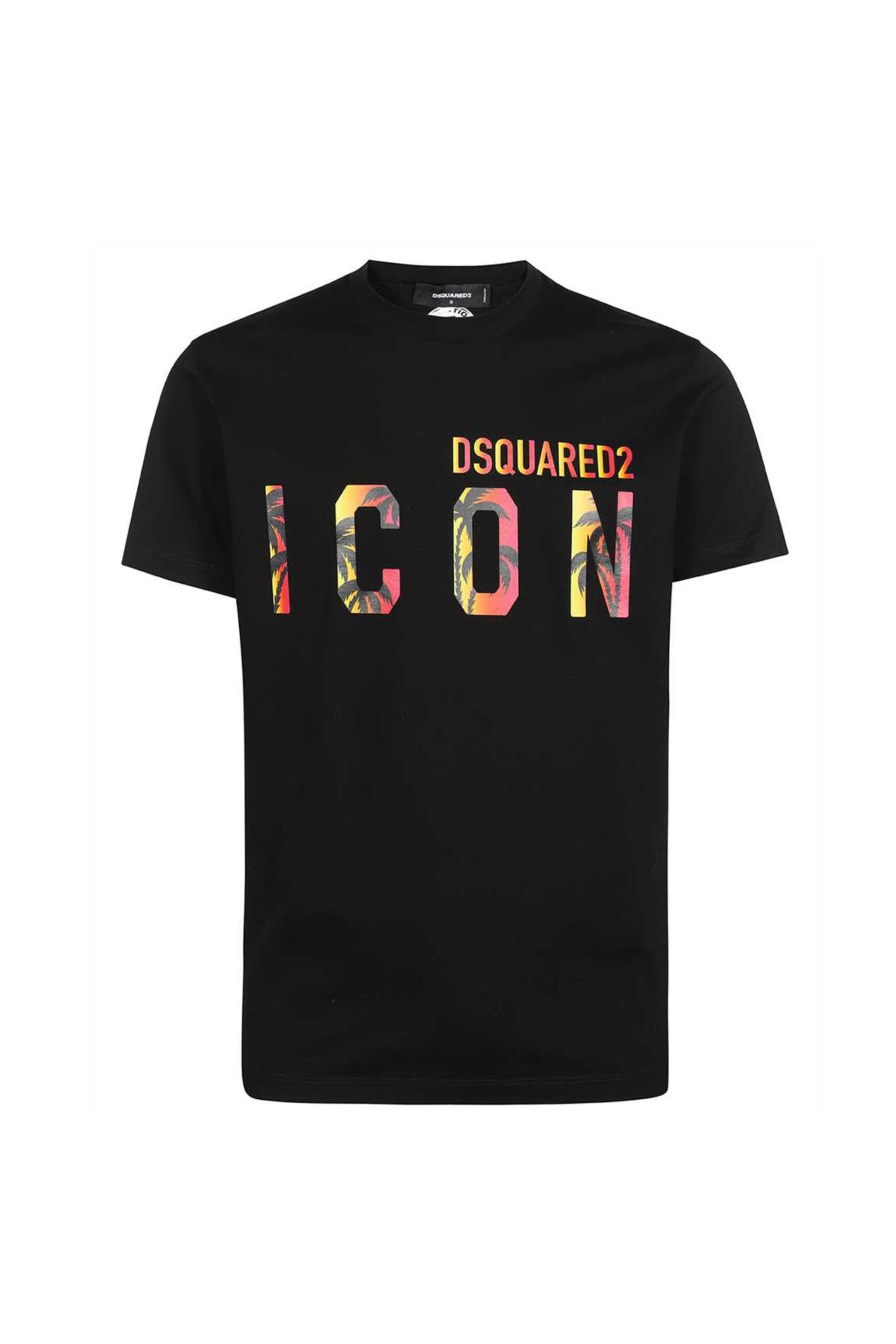 Dsquared2 T Shirt Con Logo ICON vista frontale