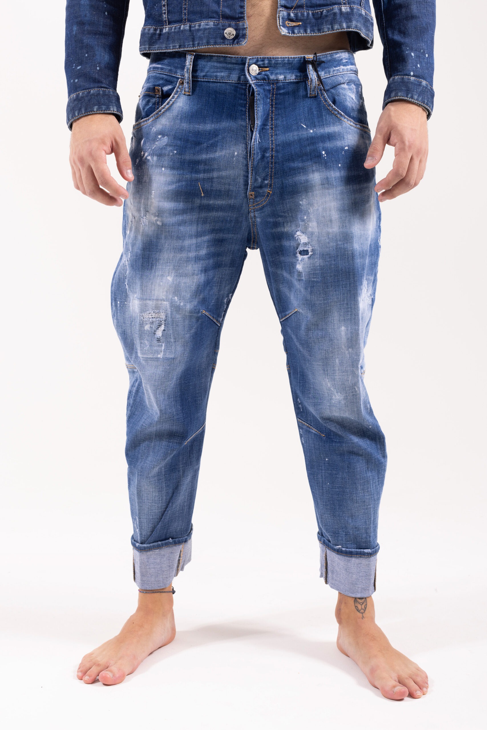 Dsquared2 Jeans combat ICON Forever in denim