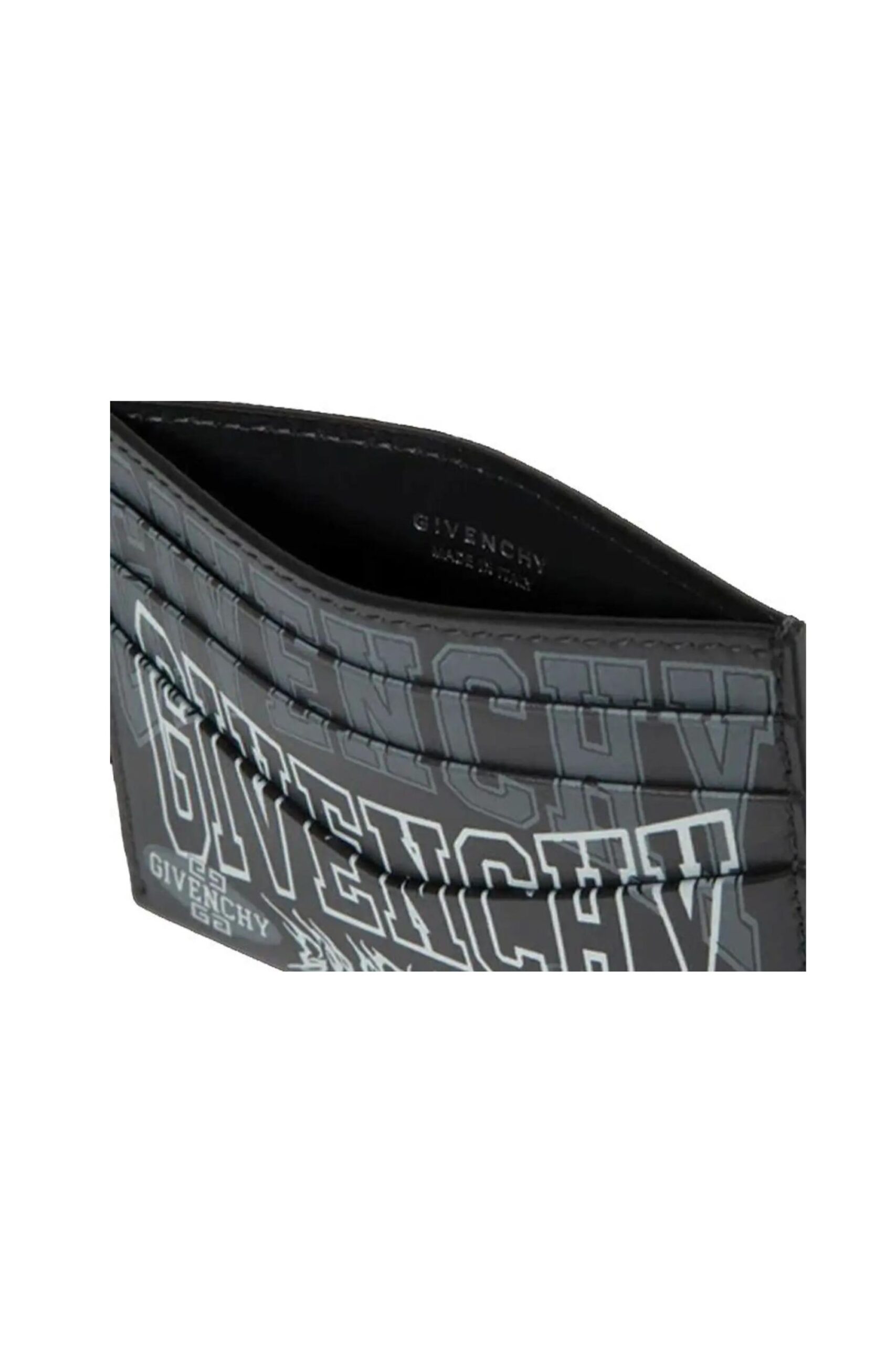 Givenchy portacarte con logo vista laterale