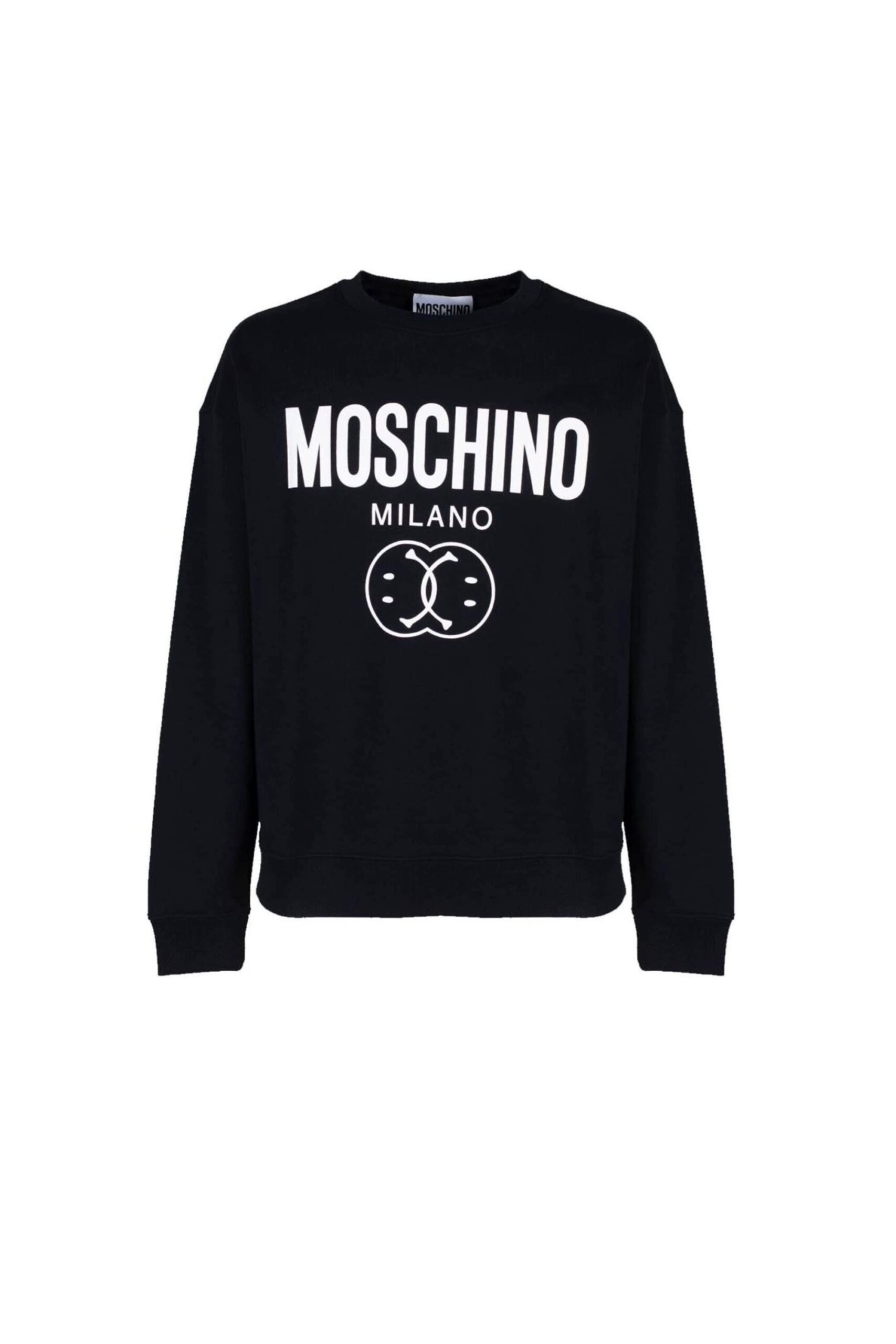 Moschino Felpa con Logo Girocollo vista frontale