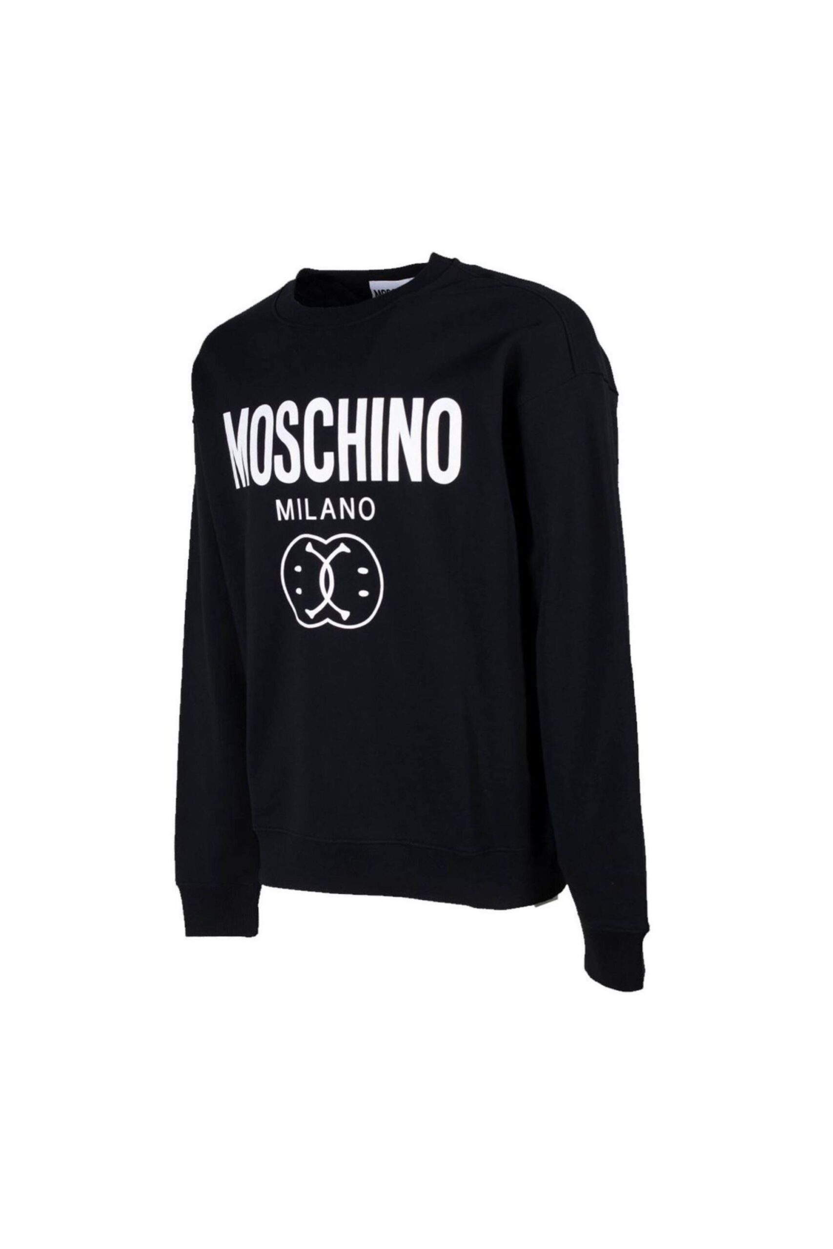 Moschino Felpa con Logo Girocollo vista laterale