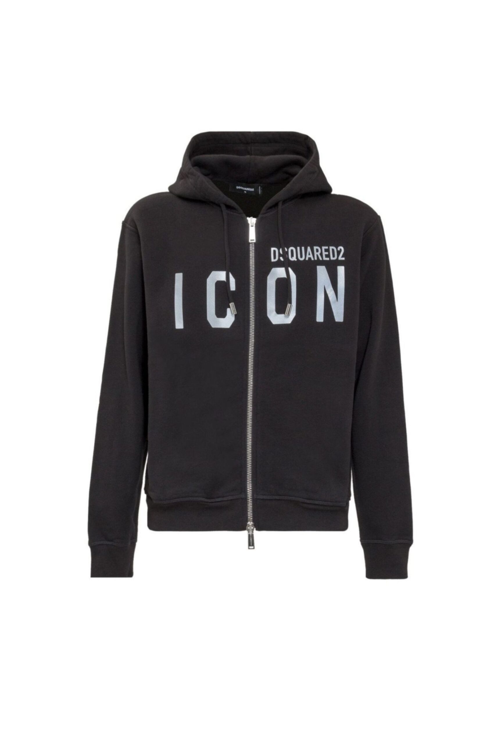 Dsquared2 Felpa Zip con Logo ICON Reflective