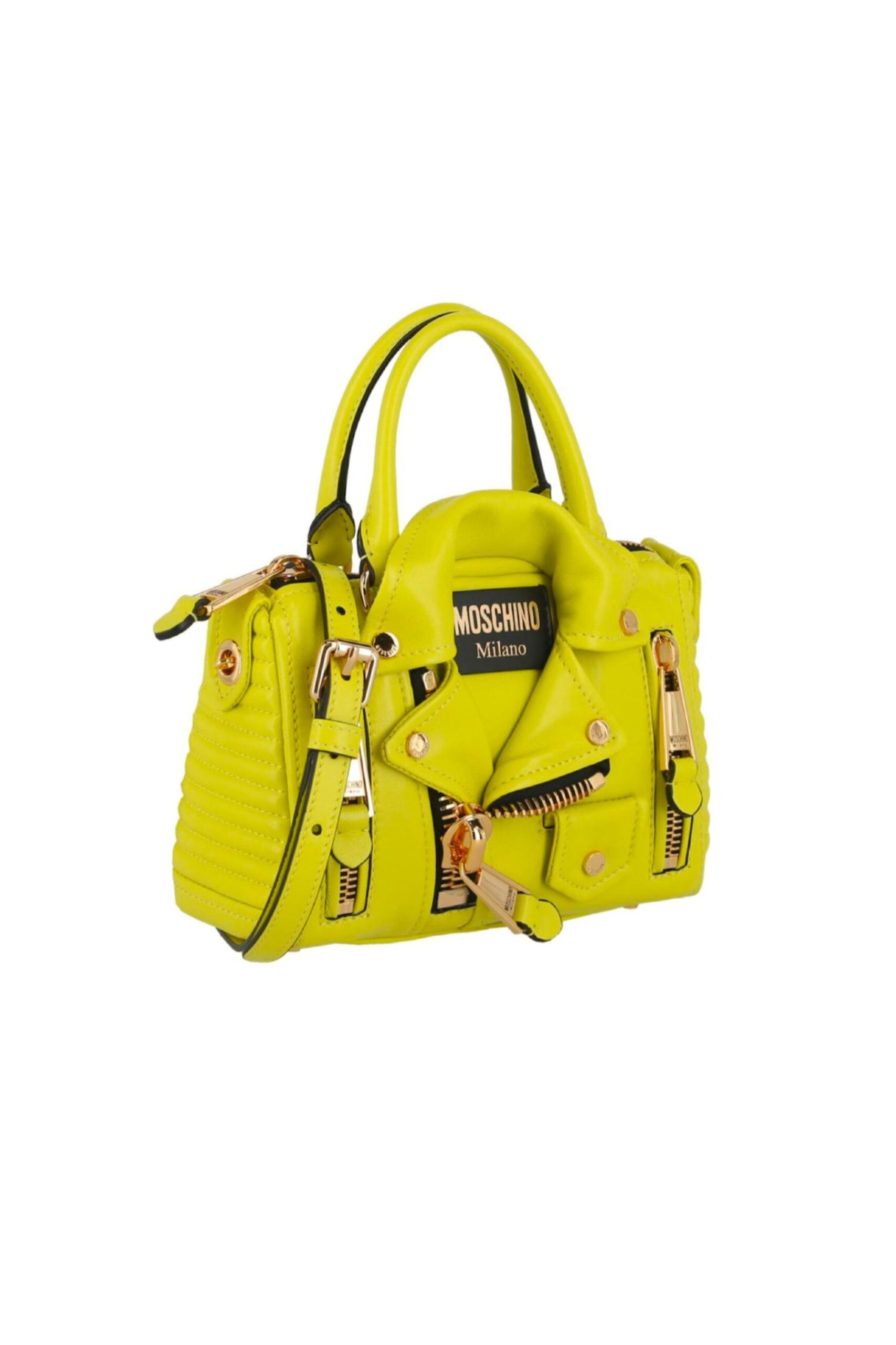 Moschino Borsa a Spalla Biker vista laterale