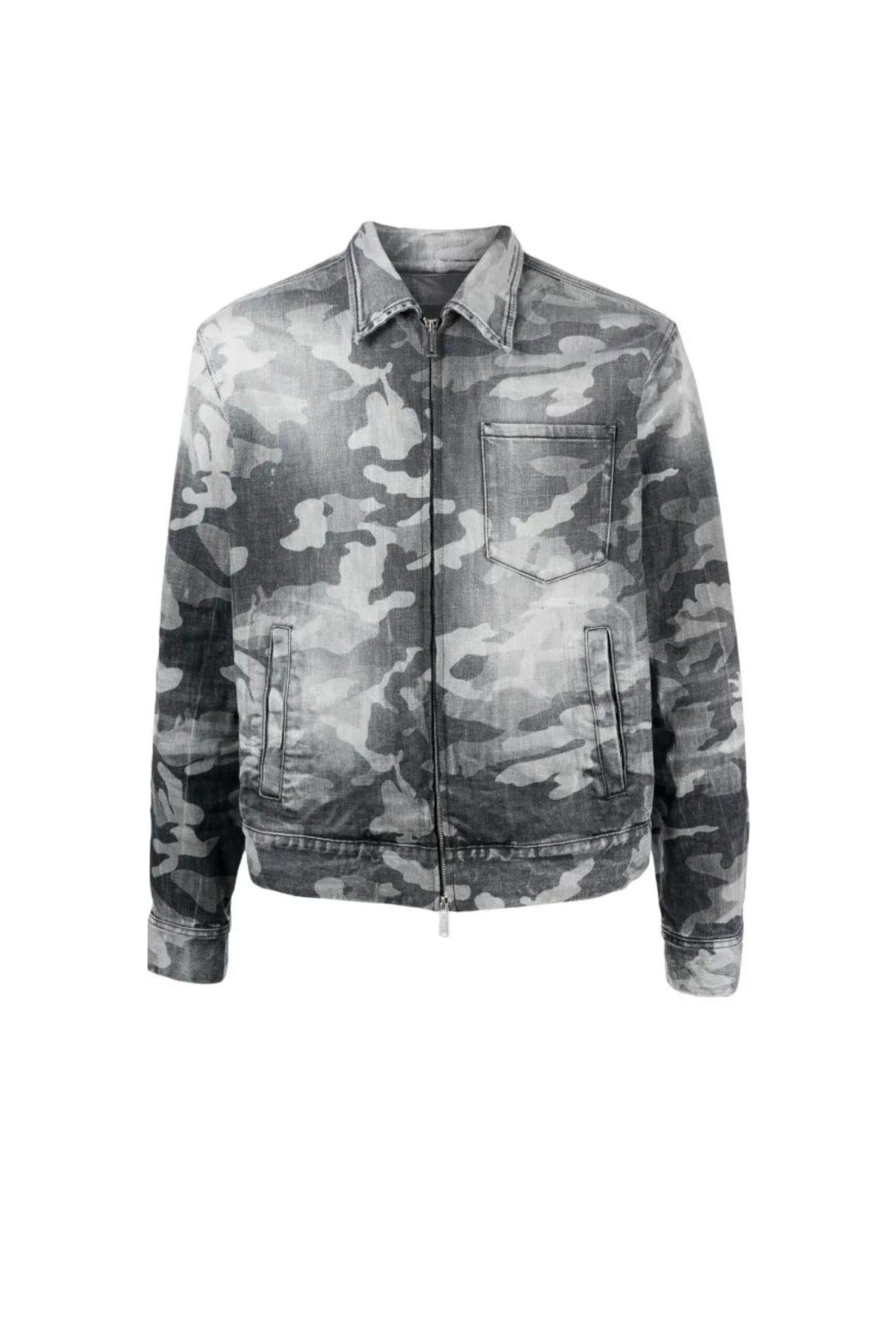 Dsquared2 Giacca Camo Wash Grigia