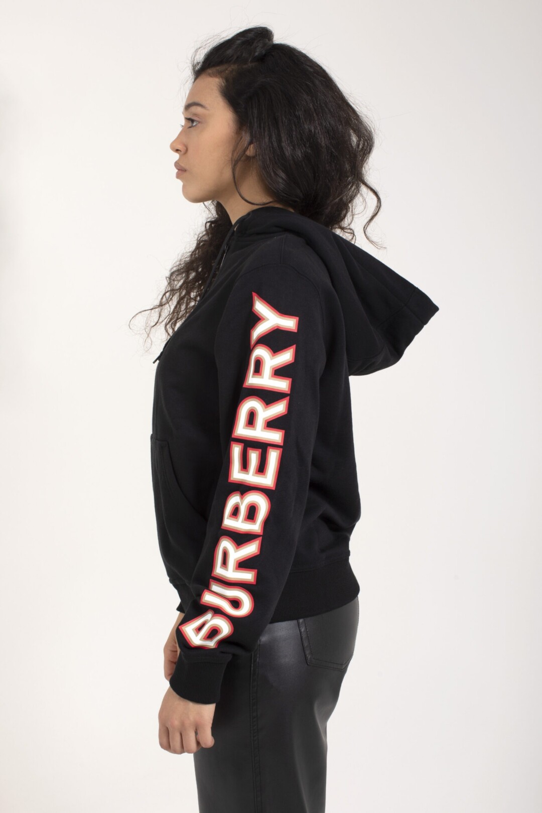 Burberry Felpa Con Cappuccio Con Stampa - immagine 3