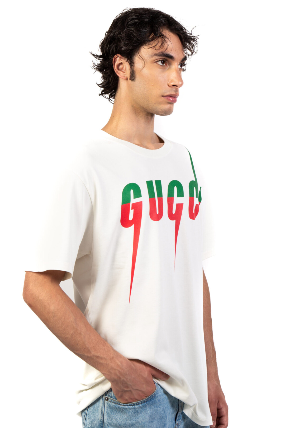 Gucci T Shirt Con Stampa "Blade" - immagine 3