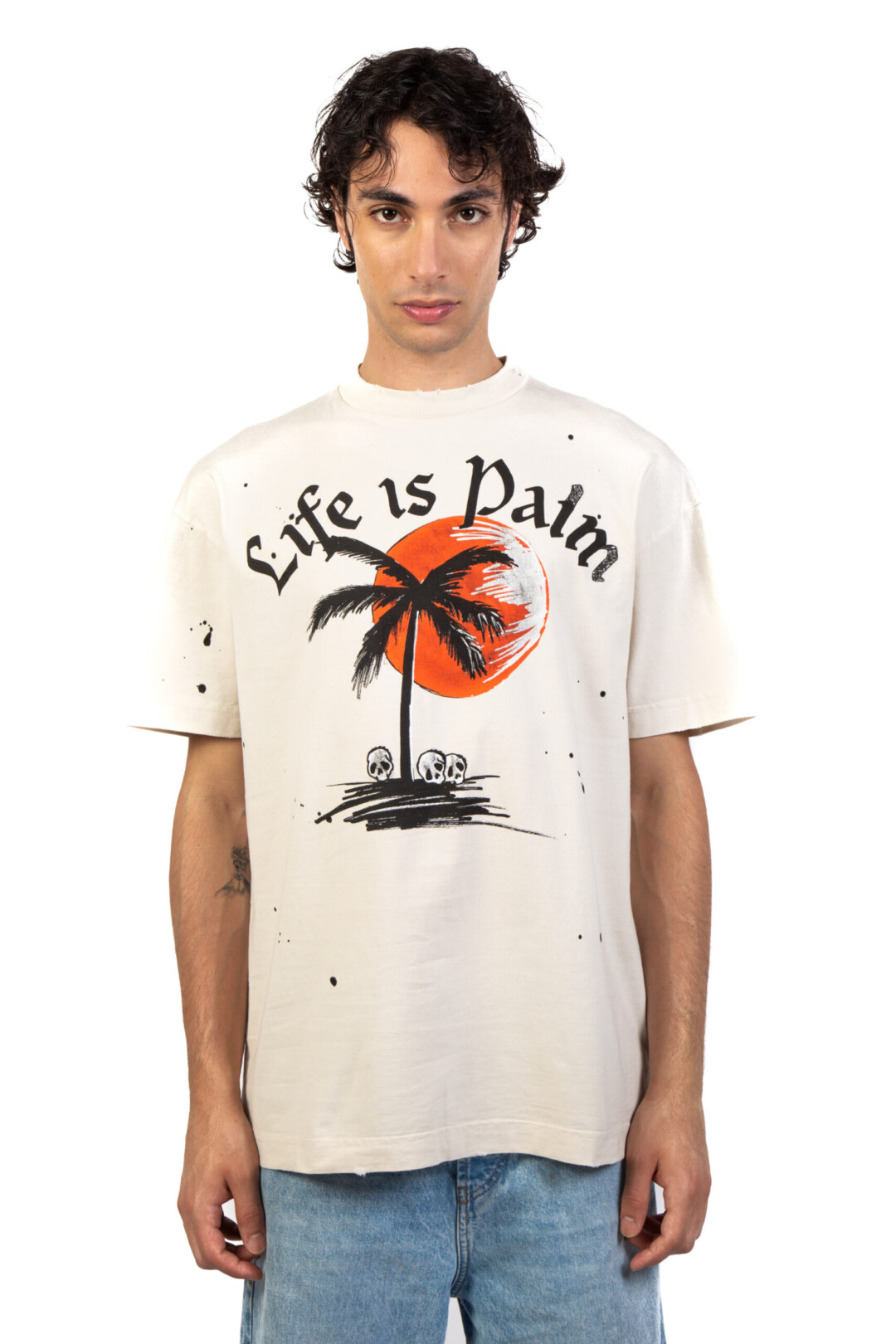 Palm Angels T Shirt "Life Is Palm"