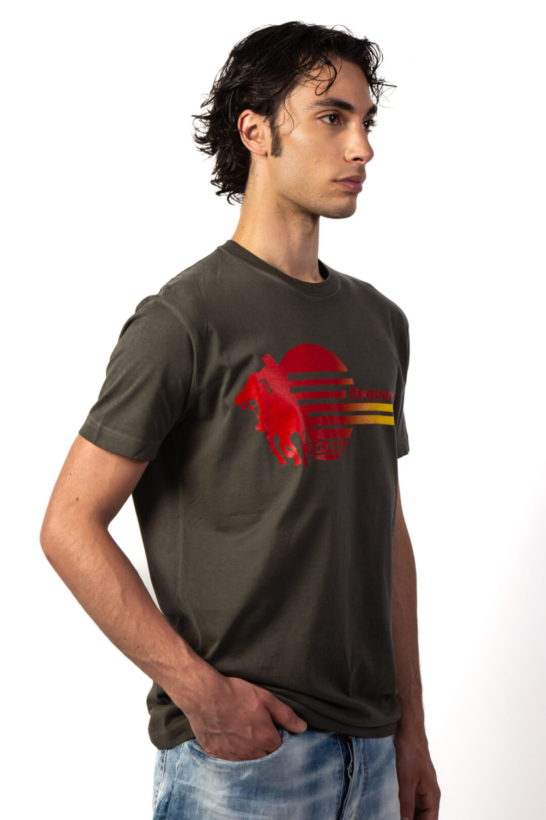 Dsquared2 T Shirt In Jersey Di Cotone - immagine 3
