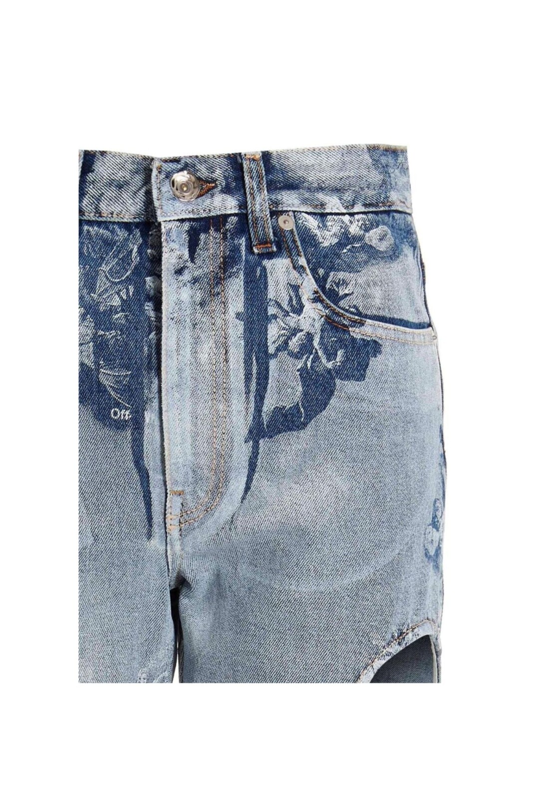 Off White Jeans Meteor Baggy - immagine 3