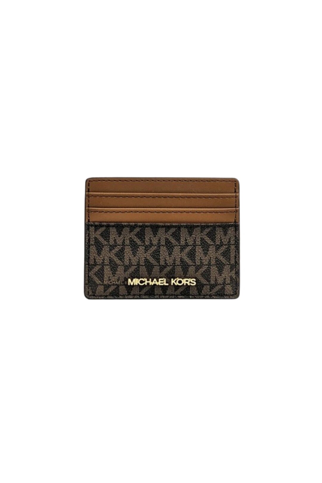 Michael Kors Portacarte JET SET con Logo vista frontale