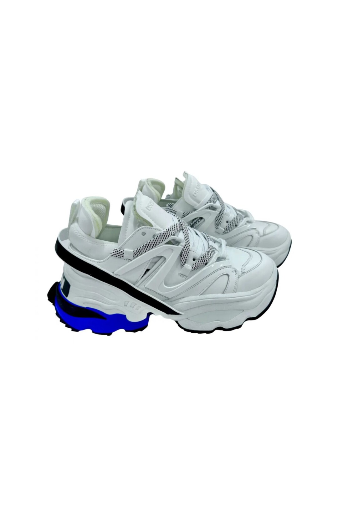 Dsquared2 Sneakers The GIANT Bianche vista laterale